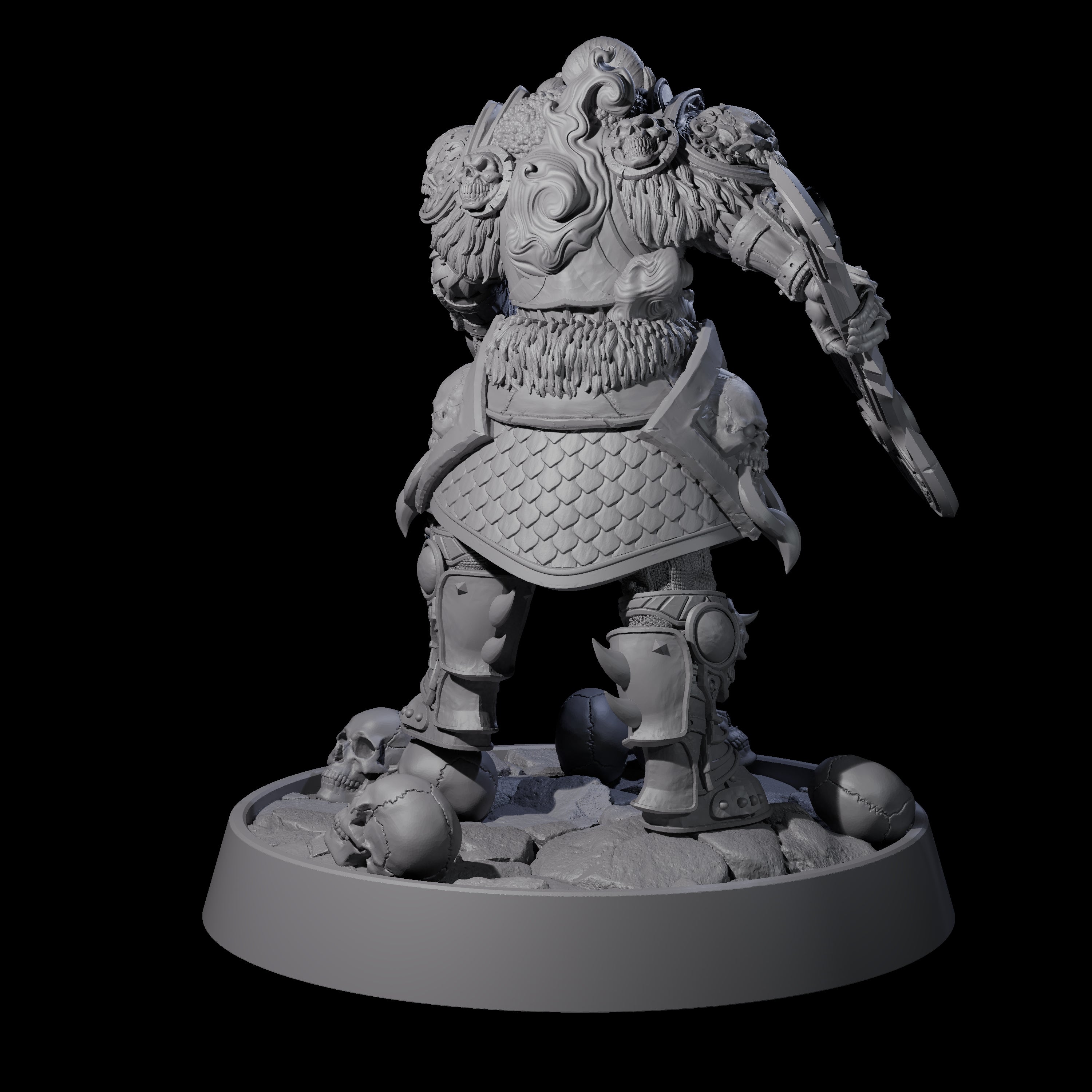 Horrible Undead Horde I Miniature for Dungeons and Dragons, Pathfinder or other TTRPGs
