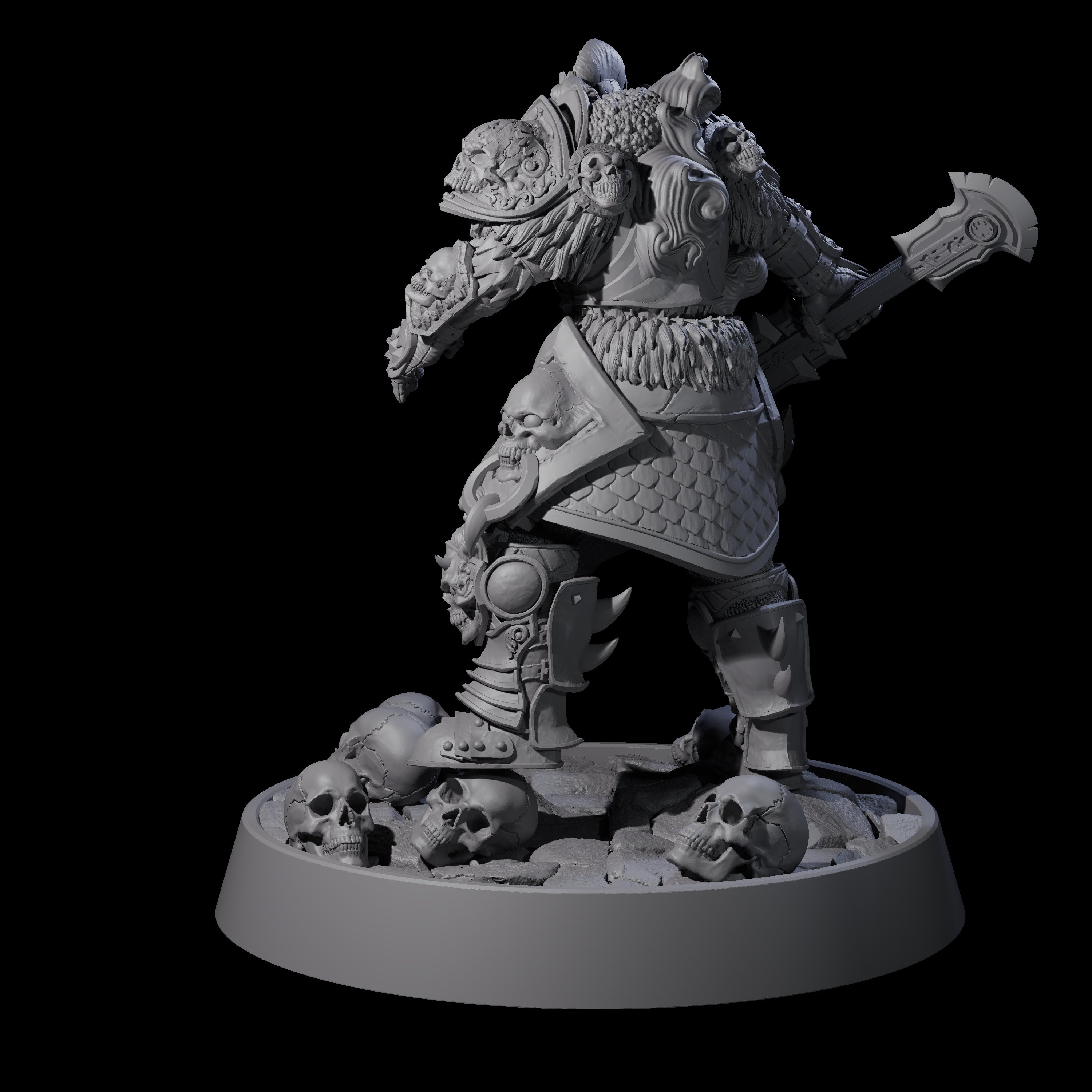 Horrible Undead Horde I Miniature for Dungeons and Dragons, Pathfinder or other TTRPGs