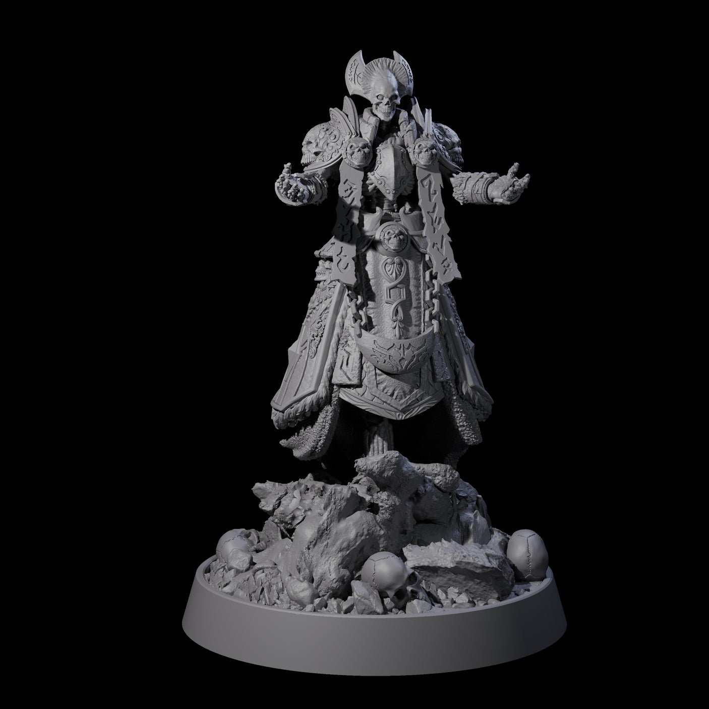 Horrible Undead Horde J Miniature for Dungeons and Dragons, Pathfinder or other TTRPGs