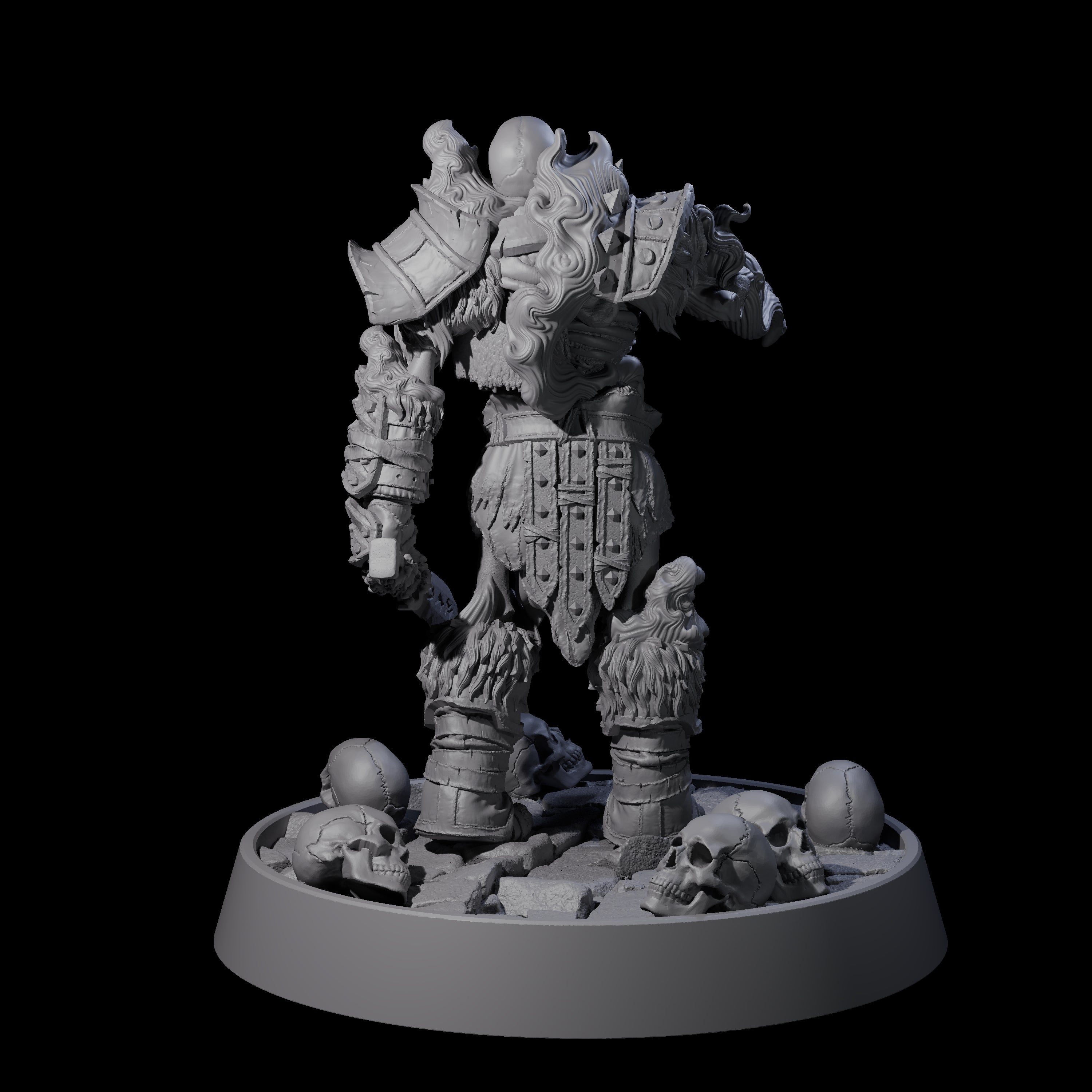 Horrible Undead Horde K Miniature for Dungeons and Dragons, Pathfinder or other TTRPGs