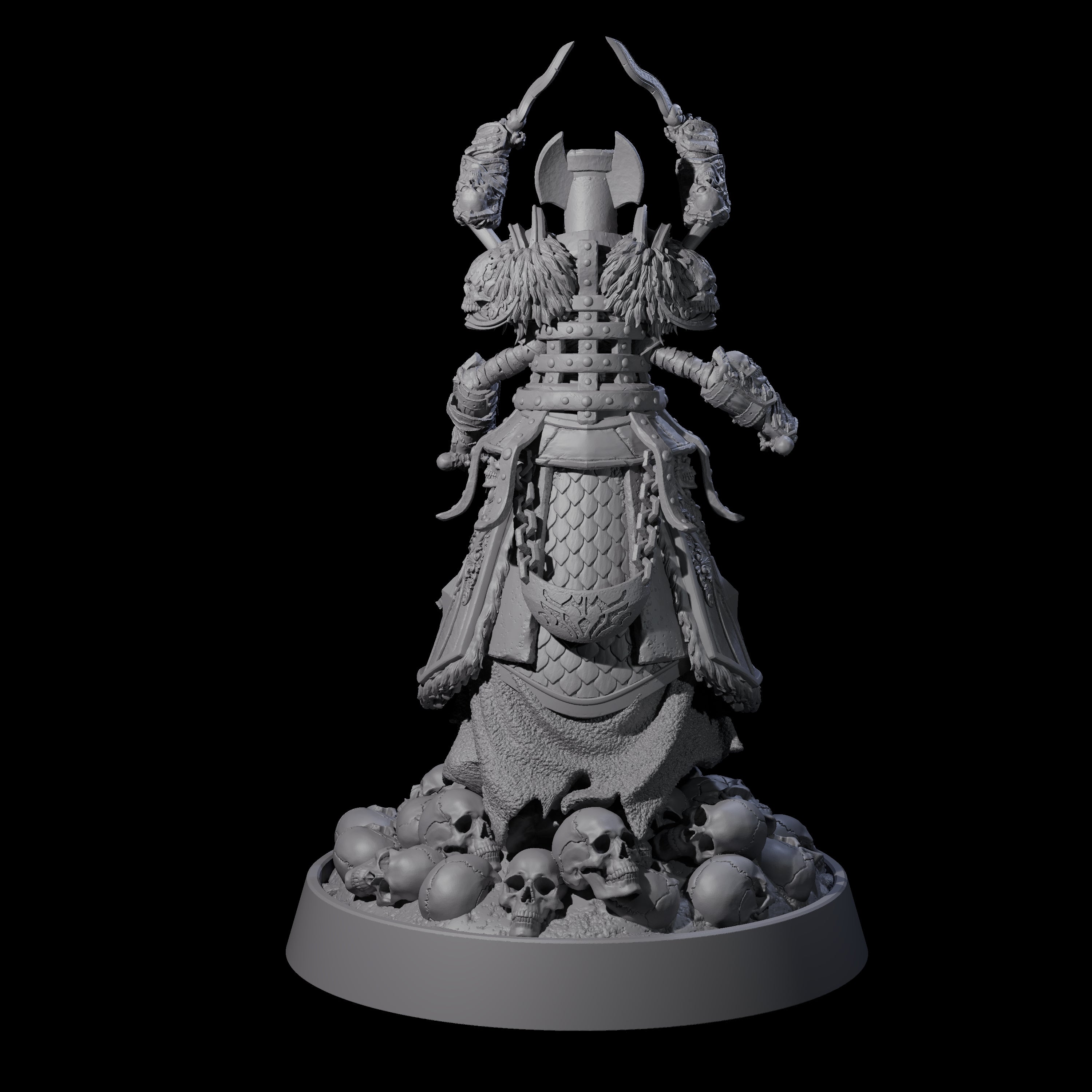 Horrible Undead Horde L Miniature for Dungeons and Dragons, Pathfinder or other TTRPGs