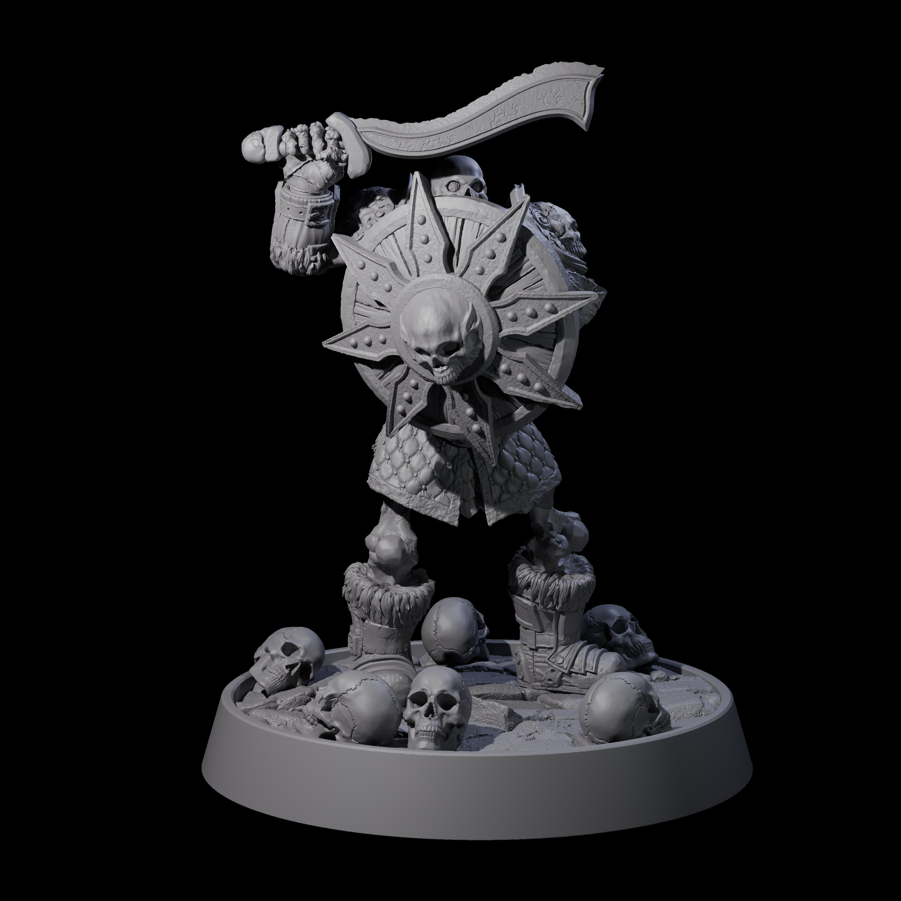 Horrible Undead Horde M Miniature for Dungeons and Dragons, Pathfinder or other TTRPGs