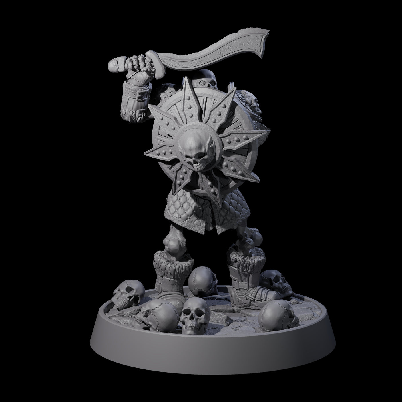 Horrible Undead Horde M Miniature for Dungeons and Dragons, Pathfinder or other TTRPGs