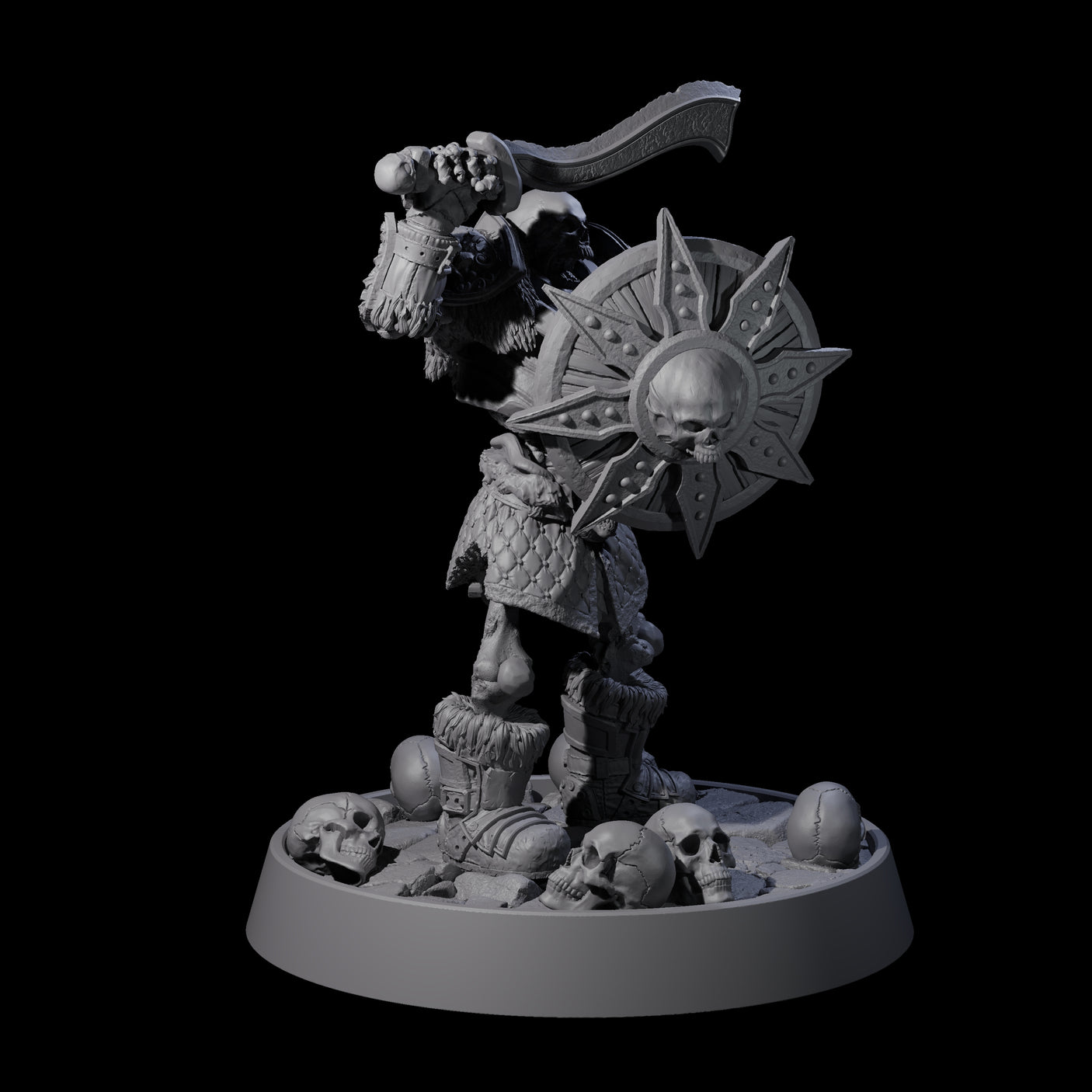 Horrible Undead Horde M Miniature for Dungeons and Dragons, Pathfinder or other TTRPGs