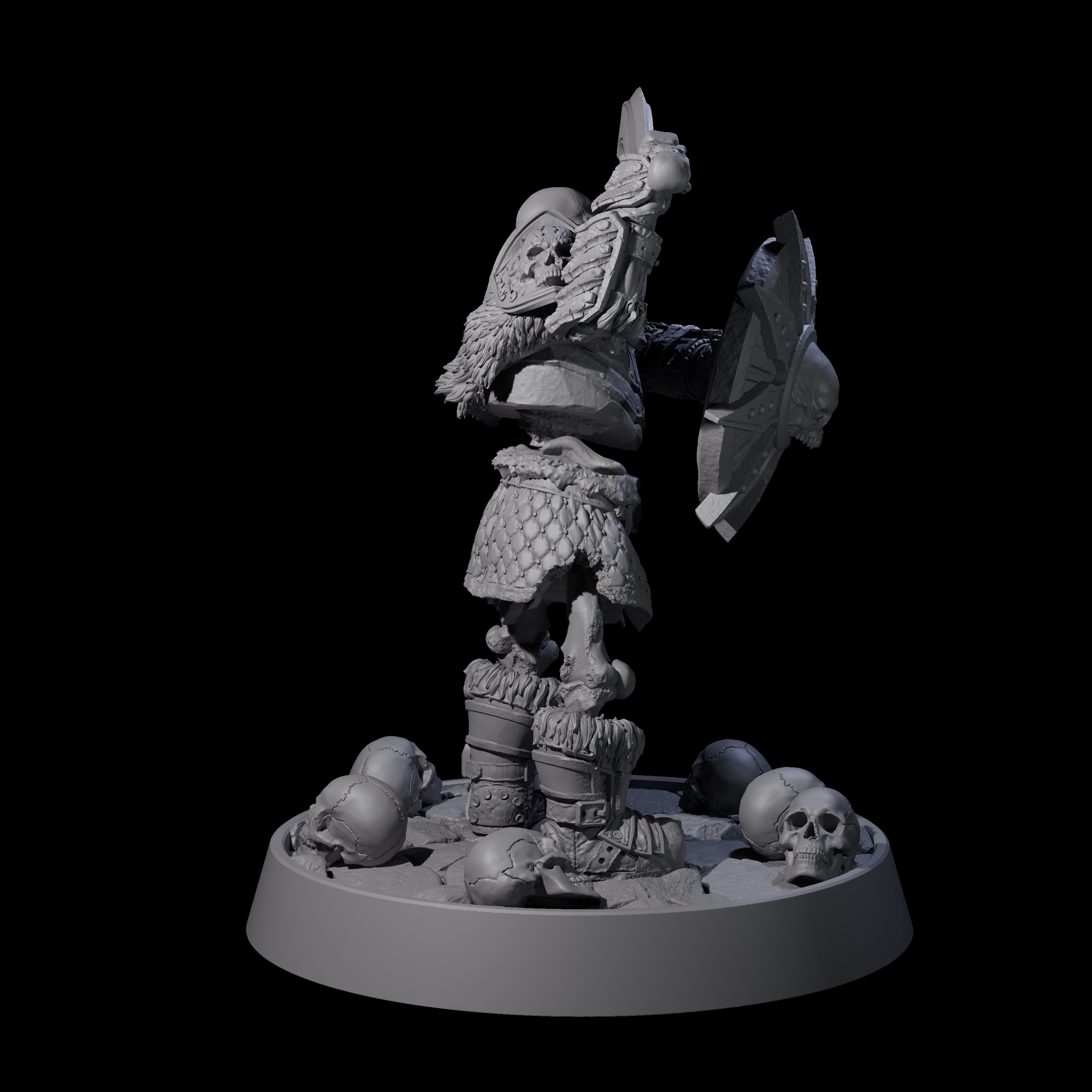 Horrible Undead Horde M Miniature for Dungeons and Dragons, Pathfinder or other TTRPGs