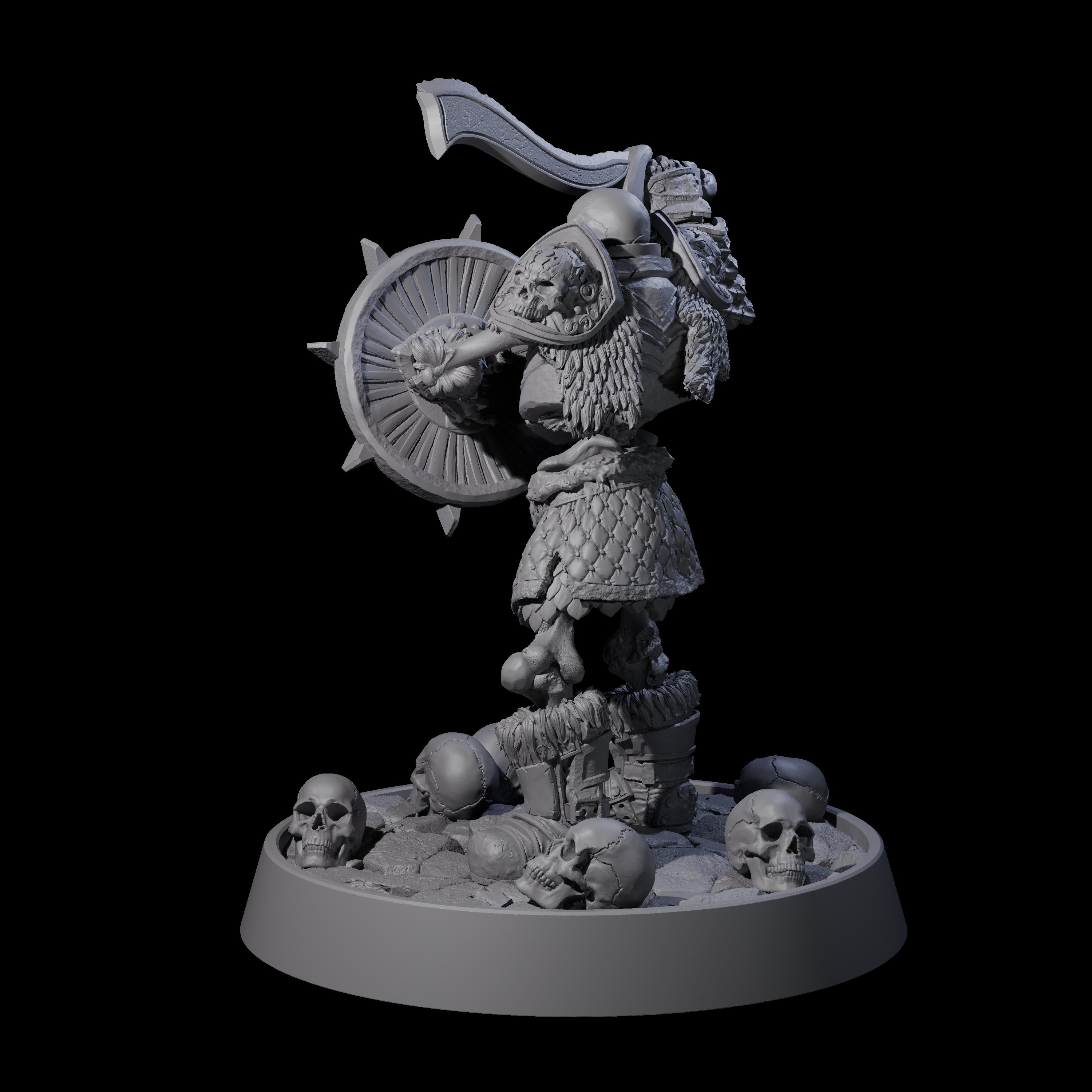Horrible Undead Horde M Miniature for Dungeons and Dragons, Pathfinder or other TTRPGs
