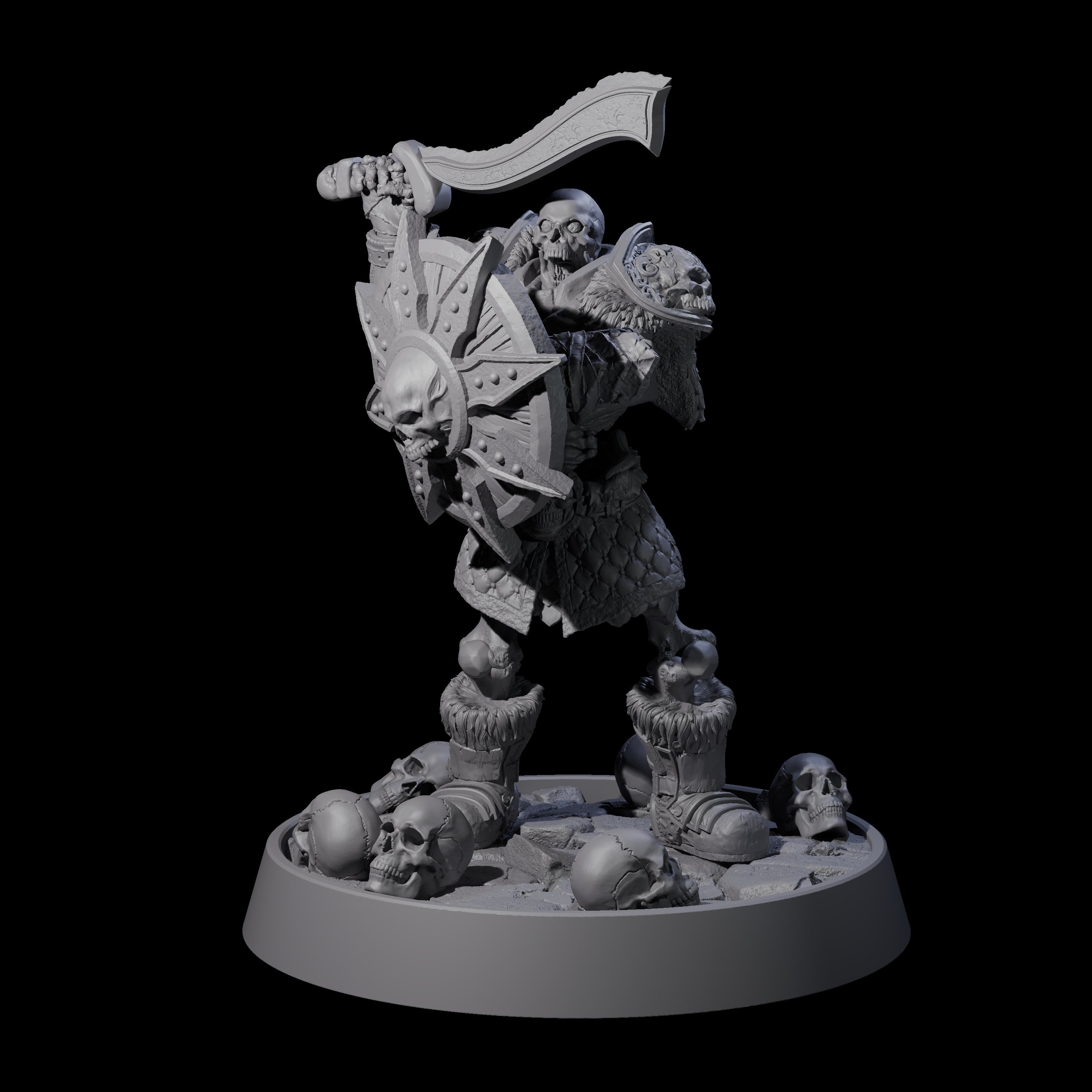 Horrible Undead Horde M Miniature for Dungeons and Dragons, Pathfinder or other TTRPGs