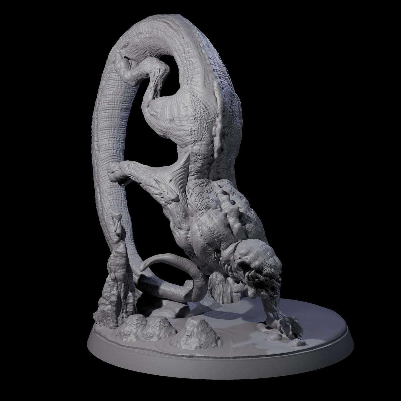 Horrific Eldritch Horror Miniature for Dungeons and Dragons, Pathfinder or other TTRPGs