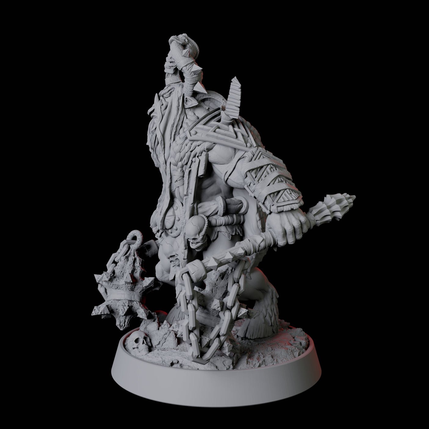 Hulking Death Minotaur Miniature for Dungeons and Dragons, Pathfinder or other TTRPGs