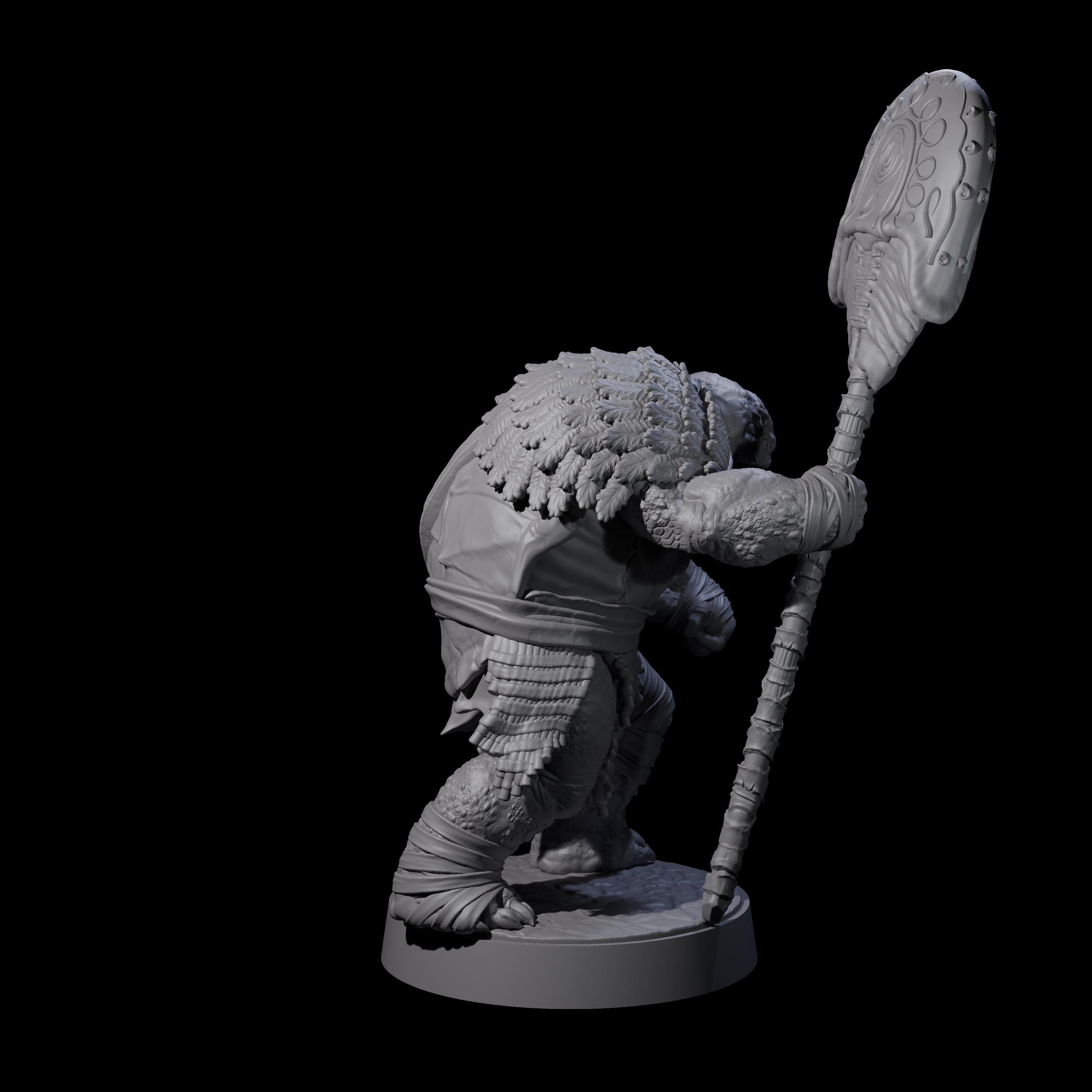 Hulking Skum Brute C Miniature for Dungeons and Dragons, Pathfinder or other TTRPGs