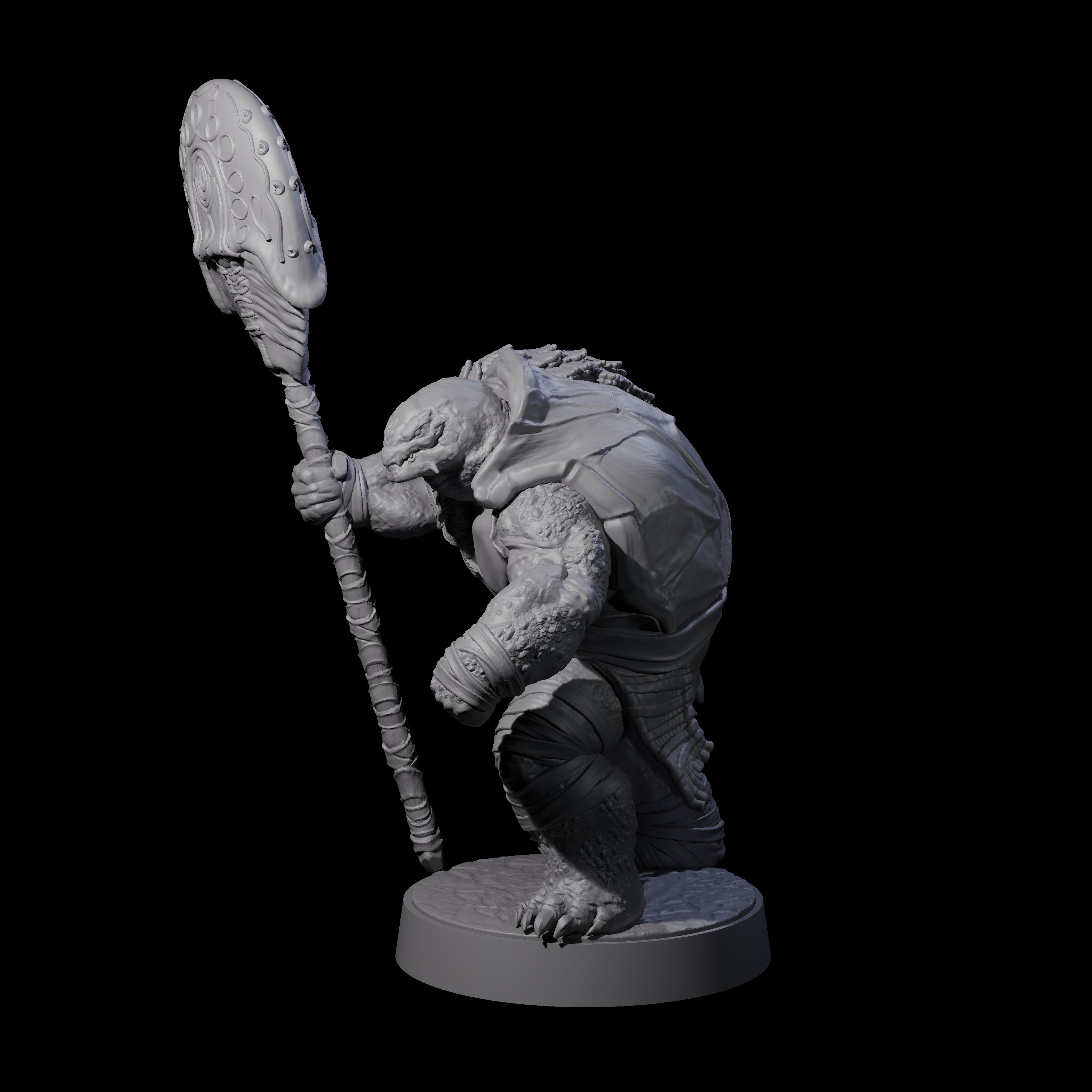 Hulking Skum Brute C Miniature for Dungeons and Dragons, Pathfinder or other TTRPGs