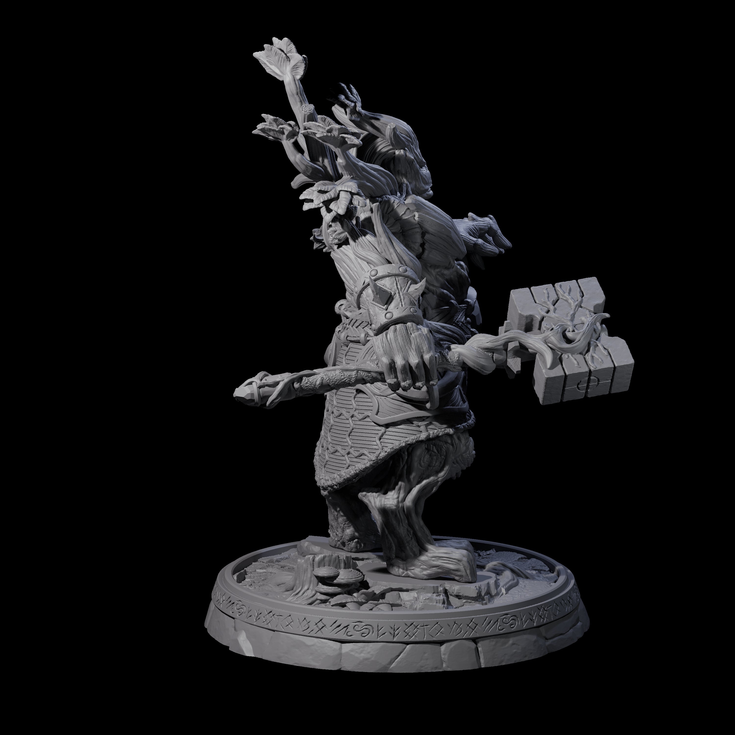 Hulking Treant Protector A Miniature for Dungeons and Dragons, Pathfinder or other TTRPGs