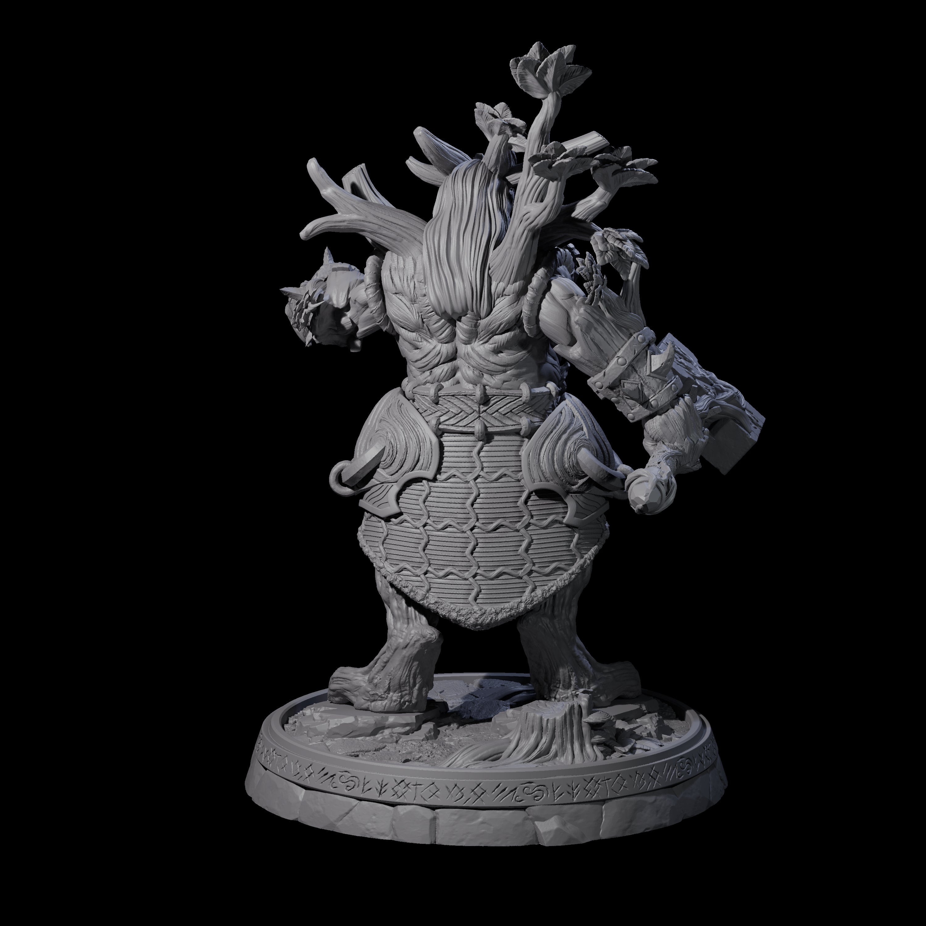Hulking Treant Protector A Miniature for Dungeons and Dragons, Pathfinder or other TTRPGs