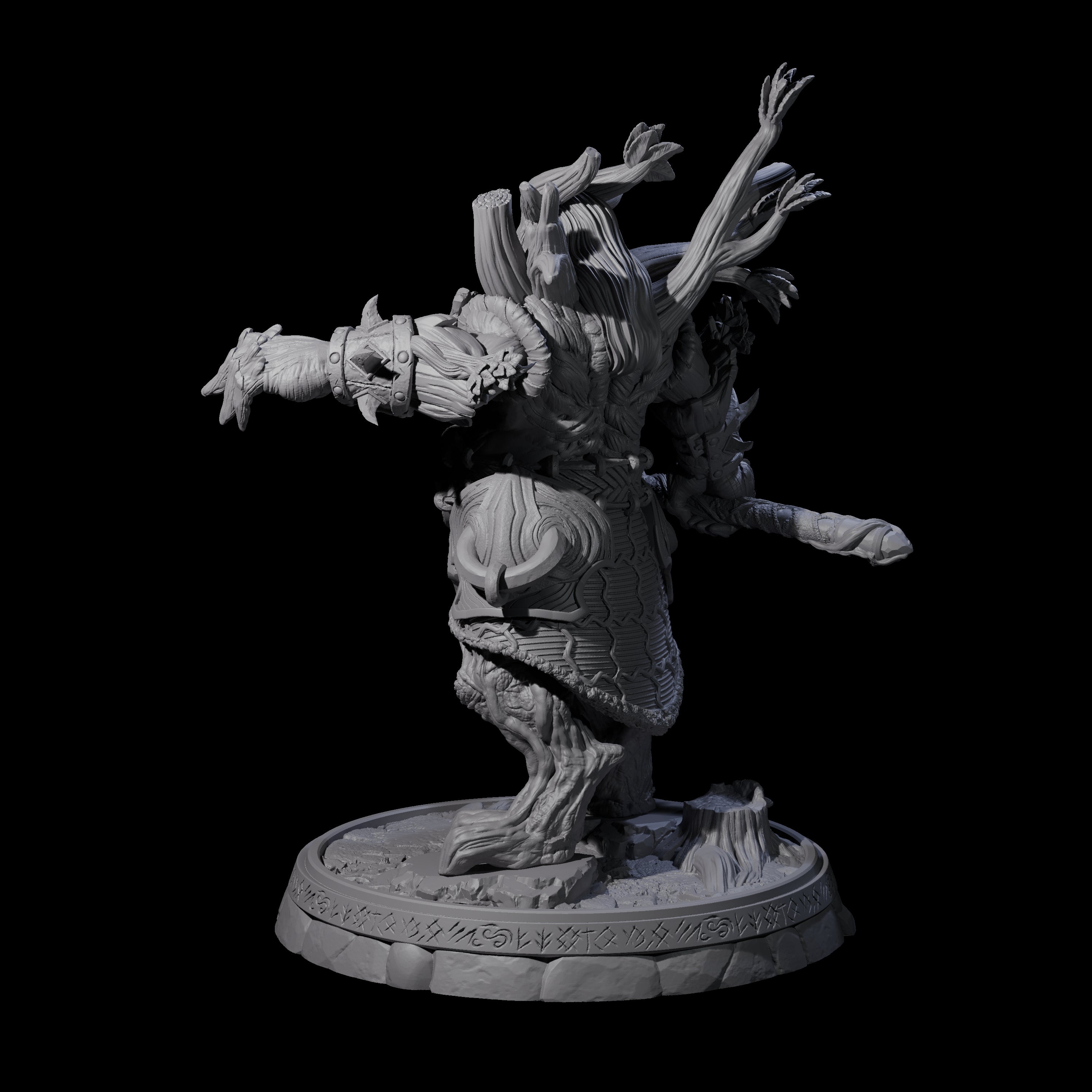 Hulking Treant Protector A Miniature for Dungeons and Dragons, Pathfinder or other TTRPGs