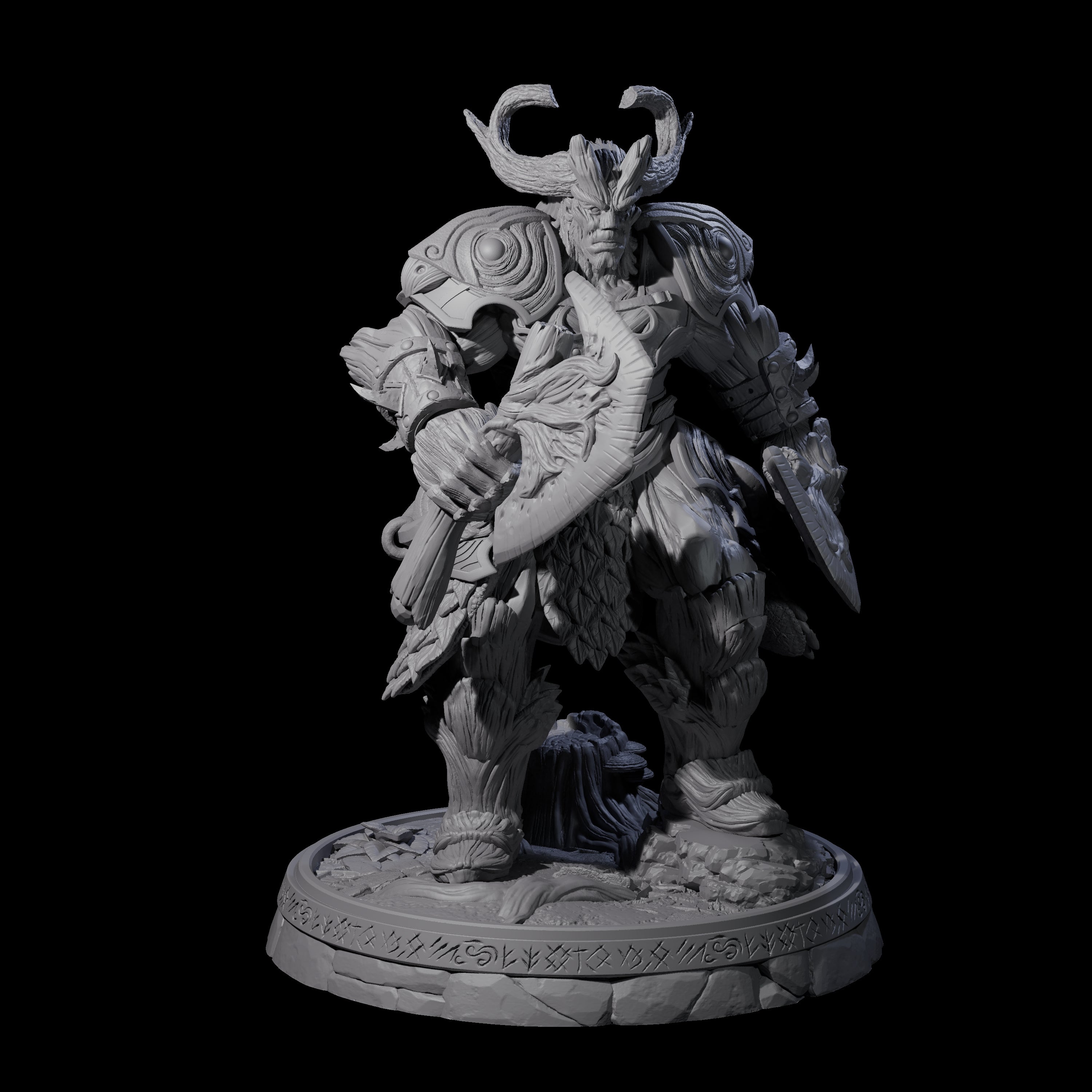 Hulking Treant Protector B Miniature for Dungeons and Dragons, Pathfinder or other TTRPGs