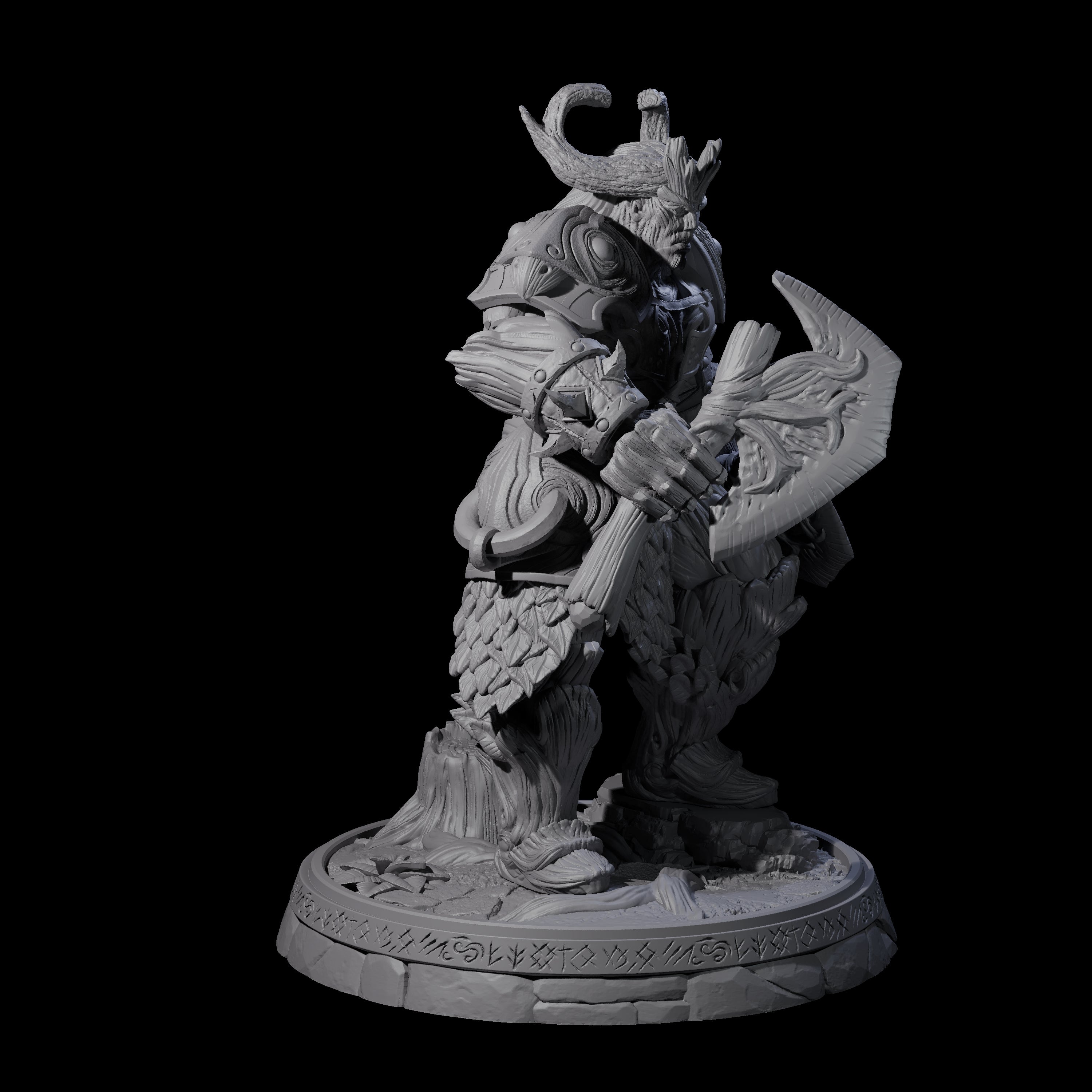 Hulking Treant Protector B Miniature for Dungeons and Dragons, Pathfinder or other TTRPGs