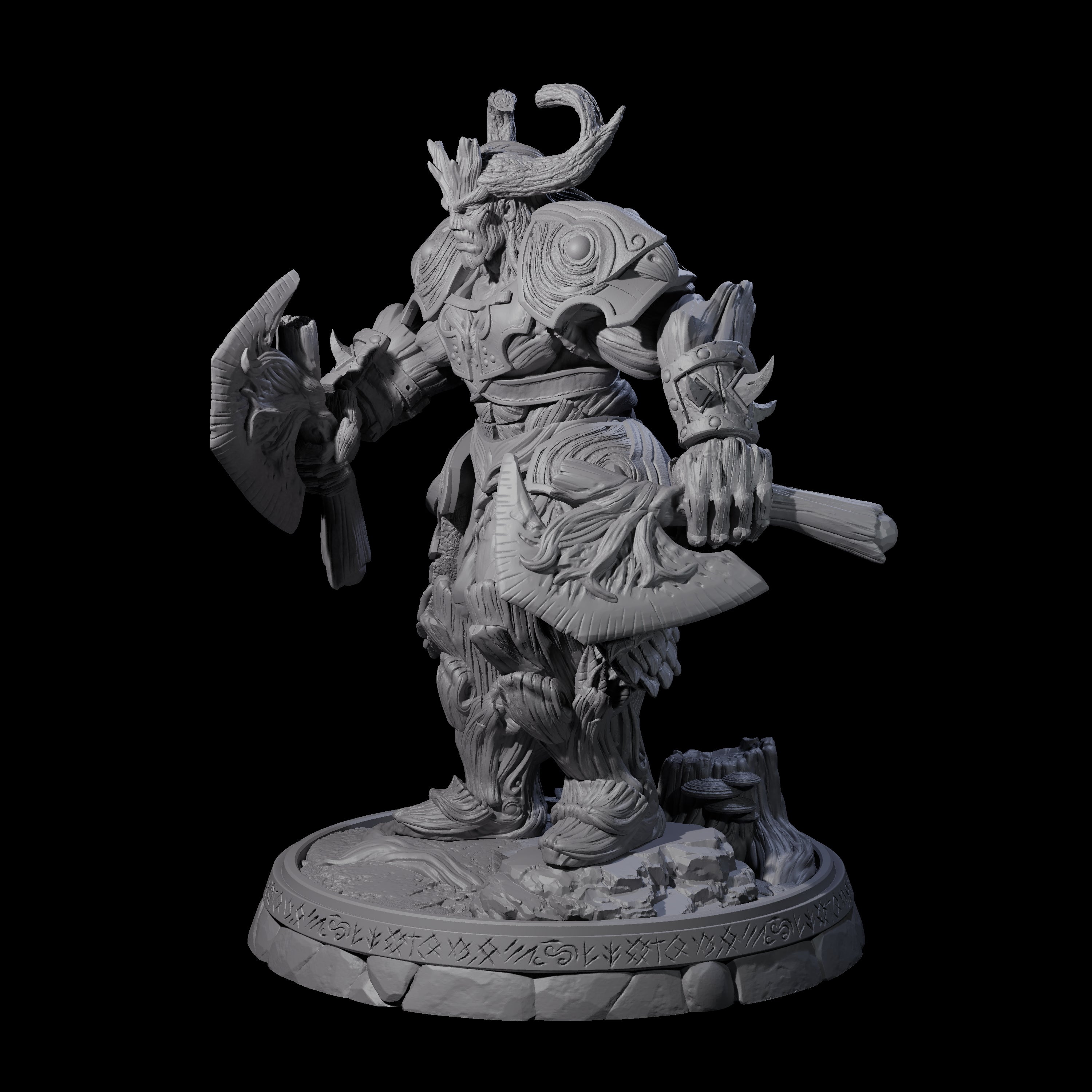 Hulking Treant Protector B Miniature for Dungeons and Dragons, Pathfinder or other TTRPGs