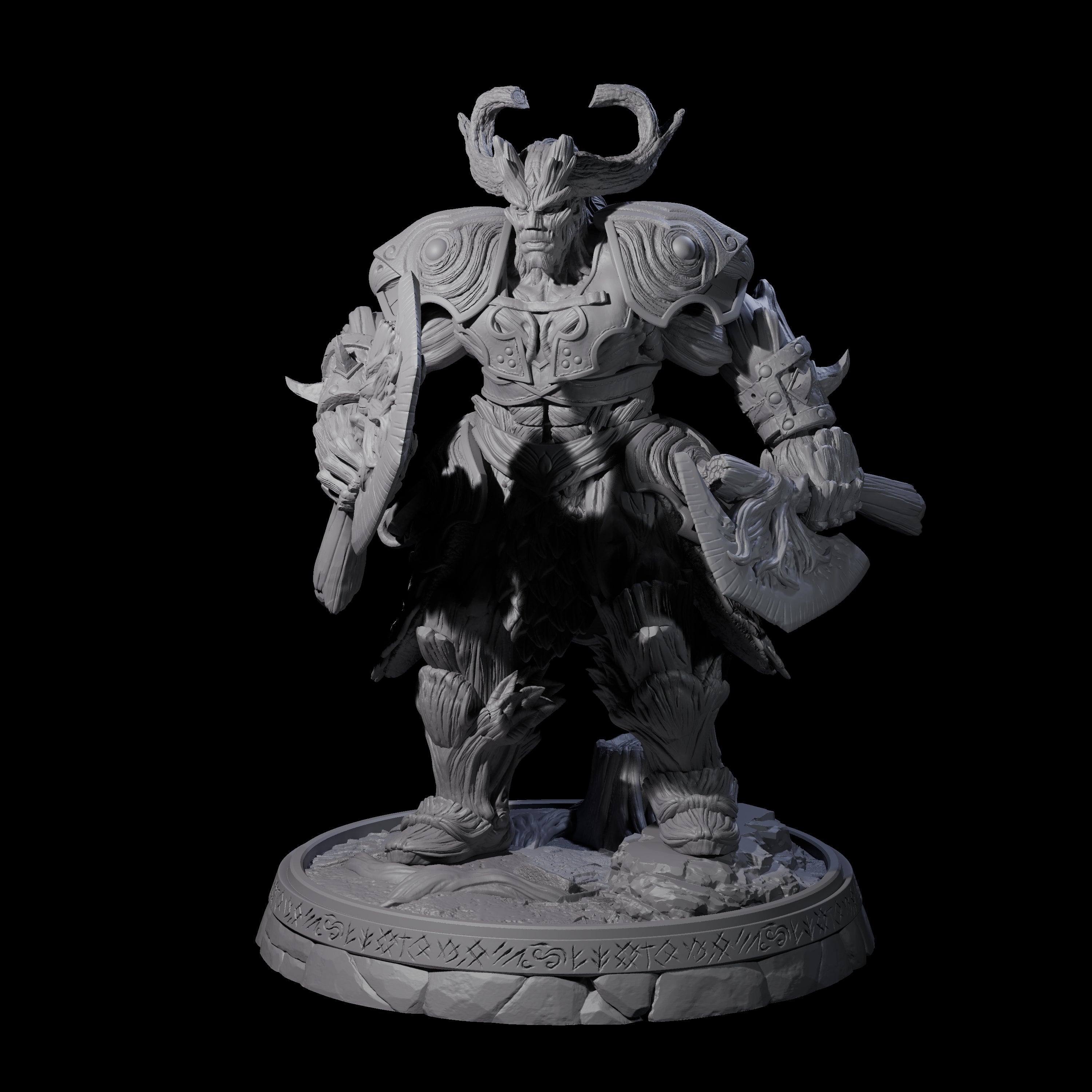 Hulking Treant Protector B Miniature for Dungeons and Dragons, Pathfinder or other TTRPGs