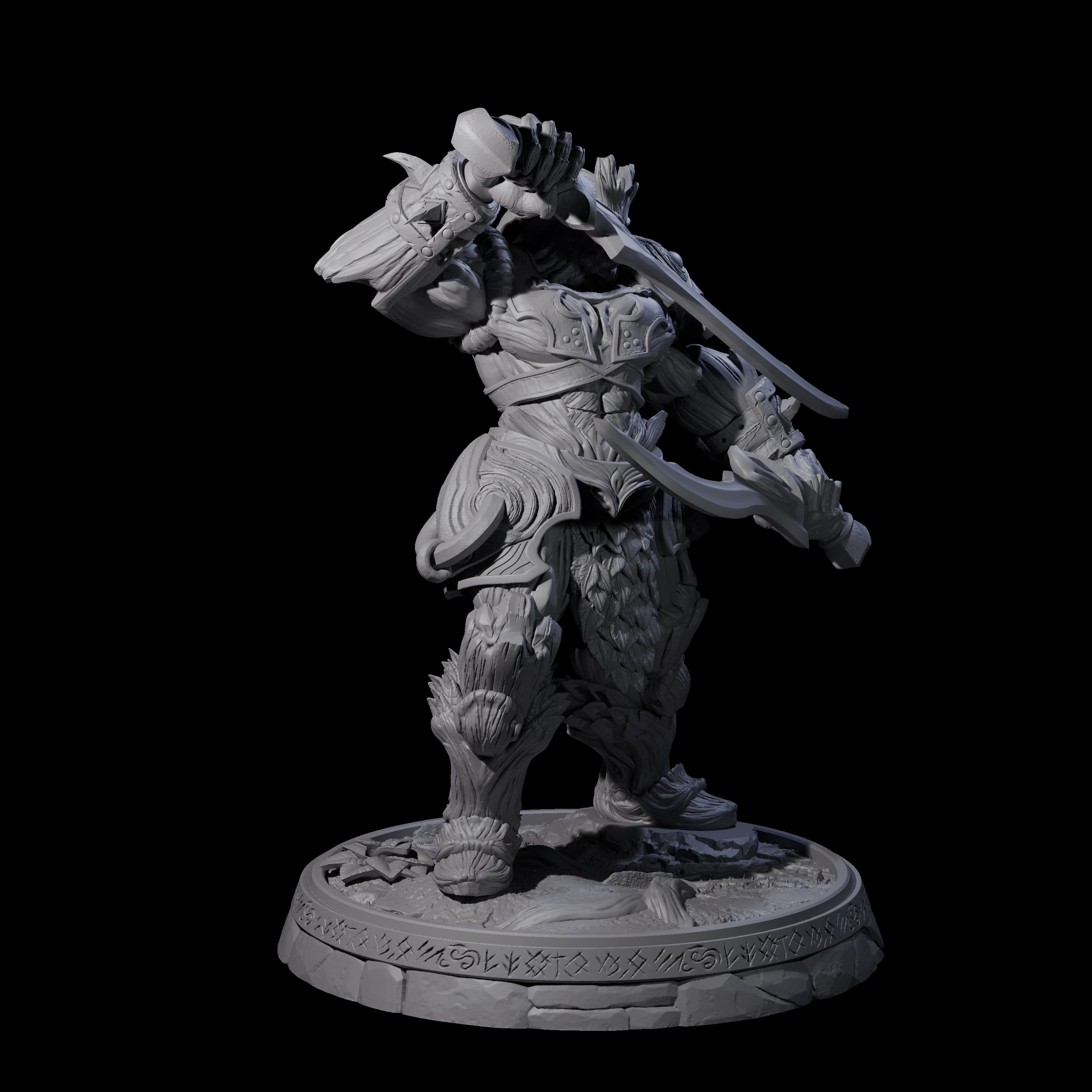 Hulking Treant Protector C Miniature for Dungeons and Dragons, Pathfinder or other TTRPGs