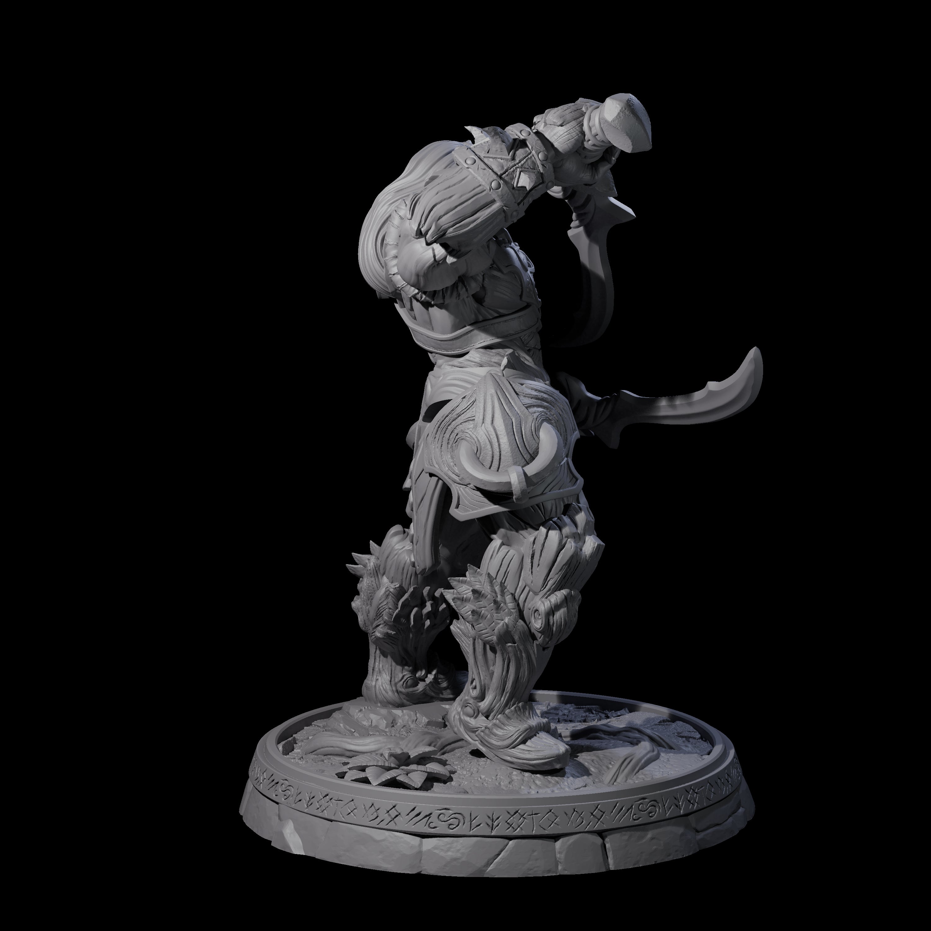 Hulking Treant Protector C Miniature for Dungeons and Dragons, Pathfinder or other TTRPGs