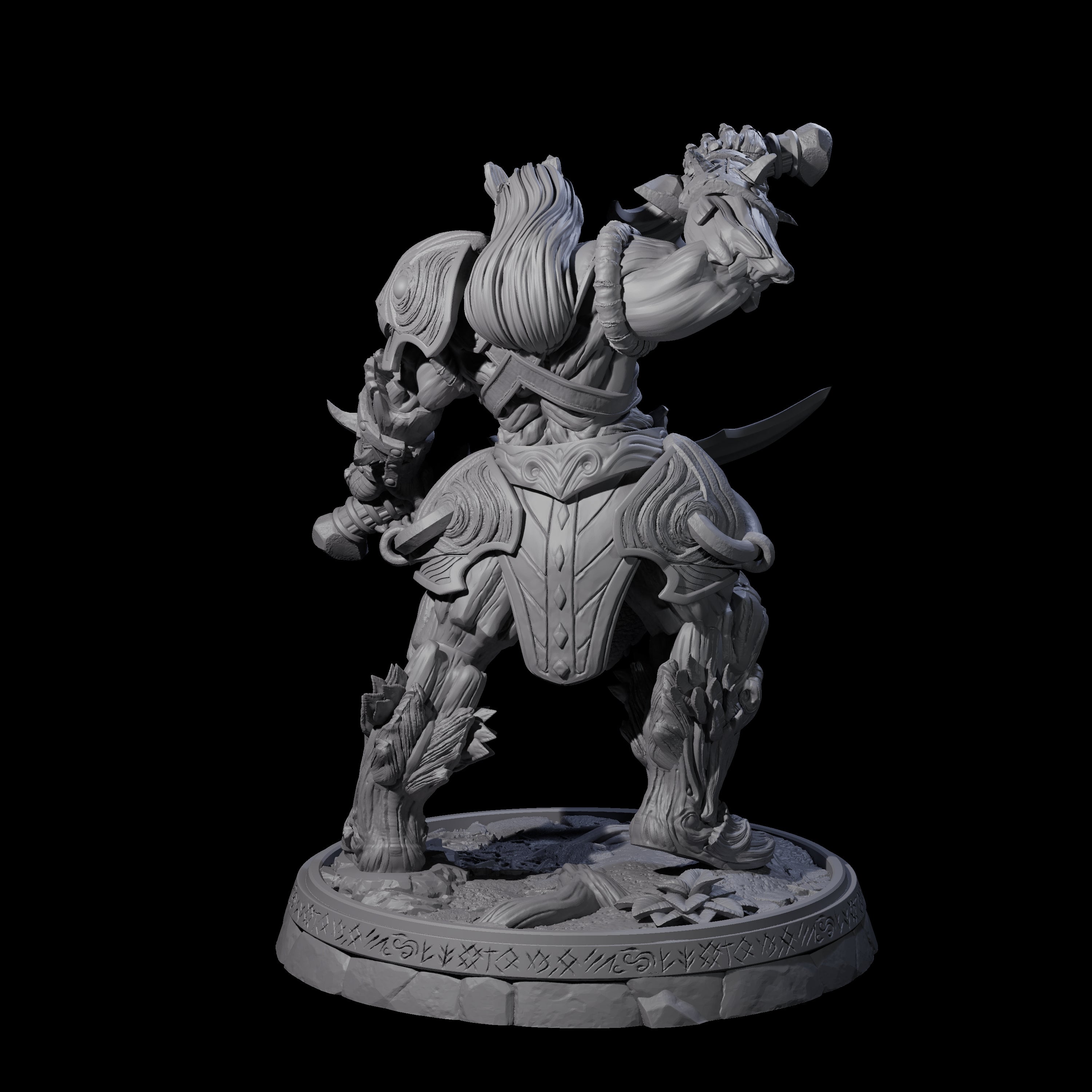 Hulking Treant Protector C Miniature for Dungeons and Dragons, Pathfinder or other TTRPGs