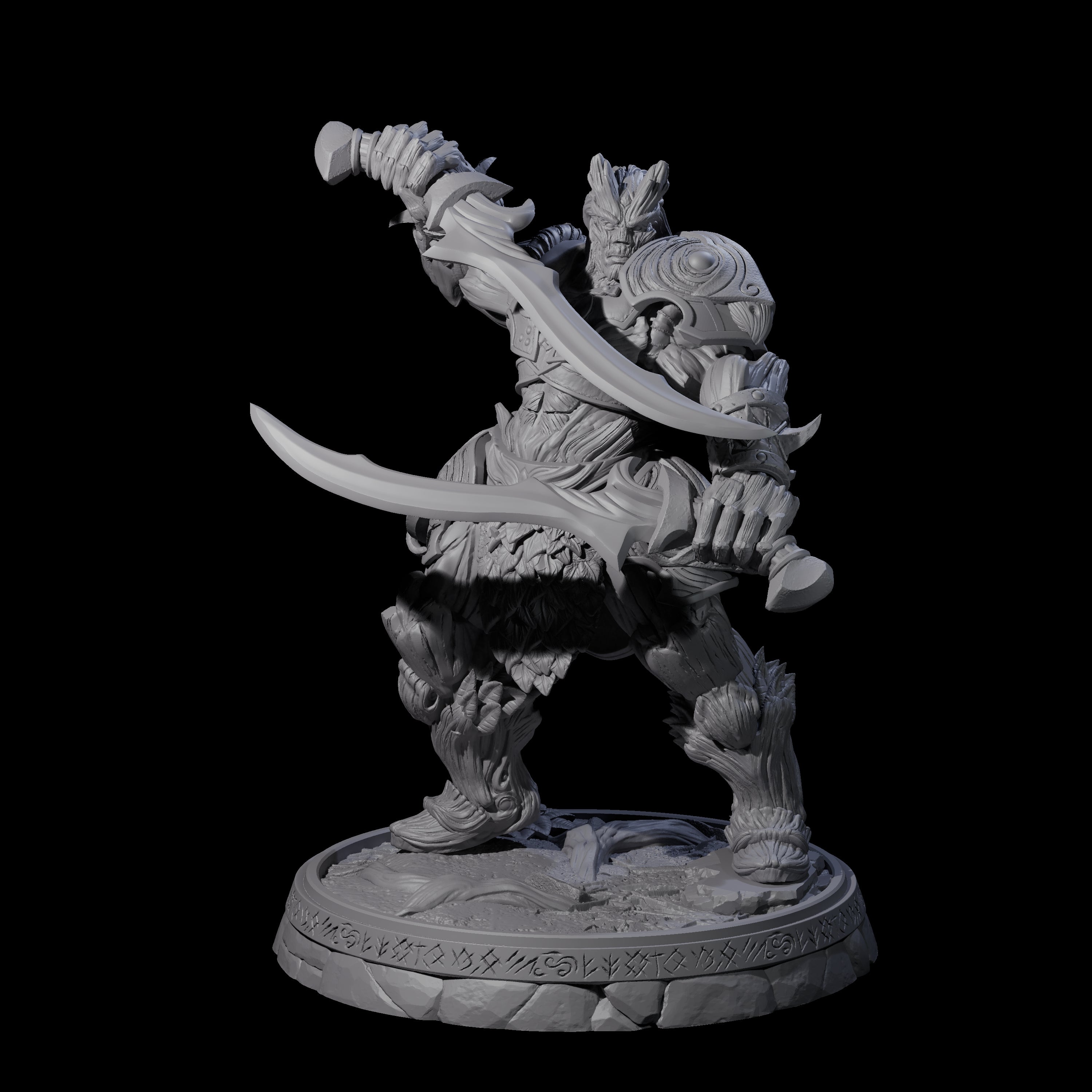 Hulking Treant Protector C Miniature for Dungeons and Dragons, Pathfinder or other TTRPGs
