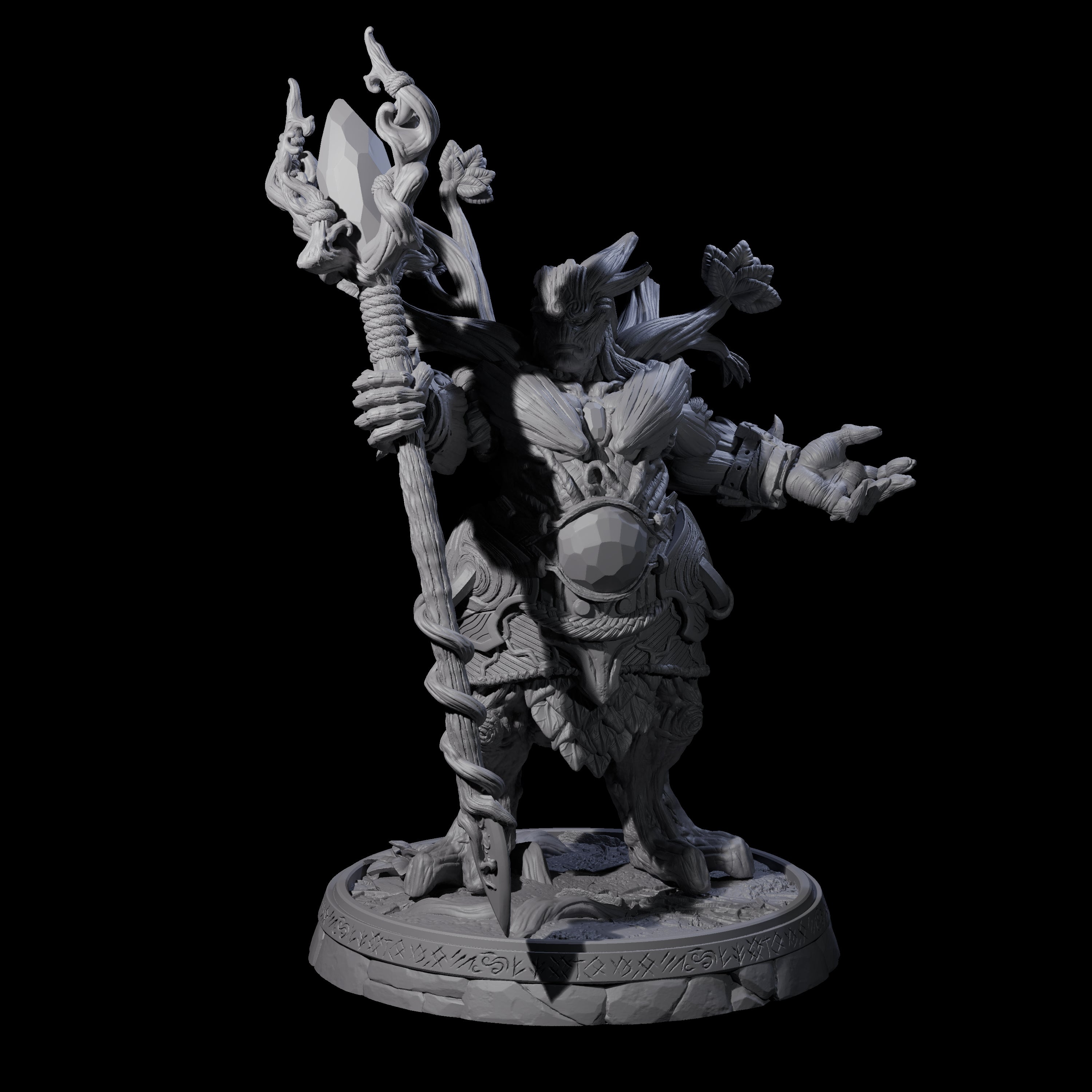 Hulking Treant Protector D Miniature for Dungeons and Dragons, Pathfinder or other TTRPGs