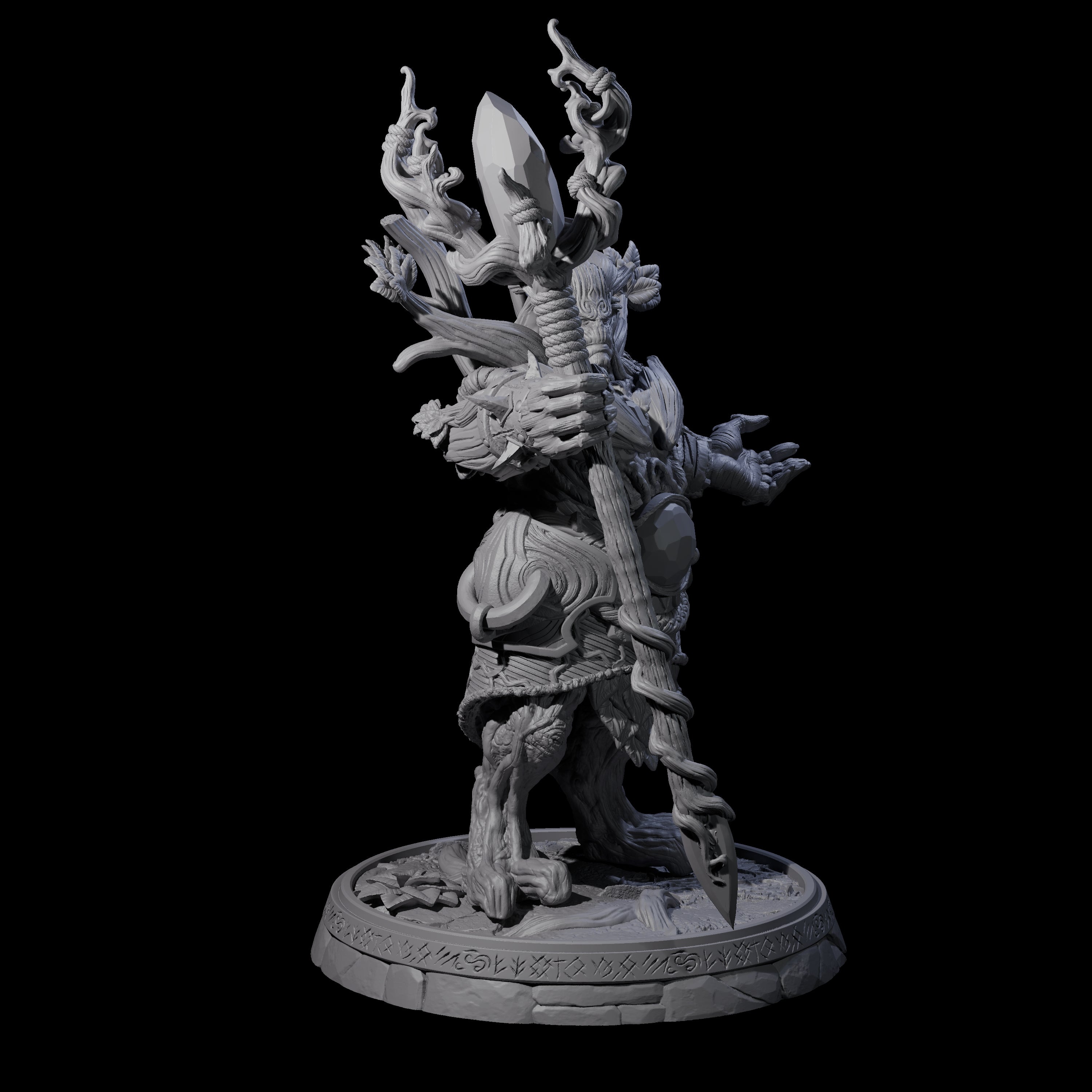Hulking Treant Protector D Miniature for Dungeons and Dragons, Pathfinder or other TTRPGs
