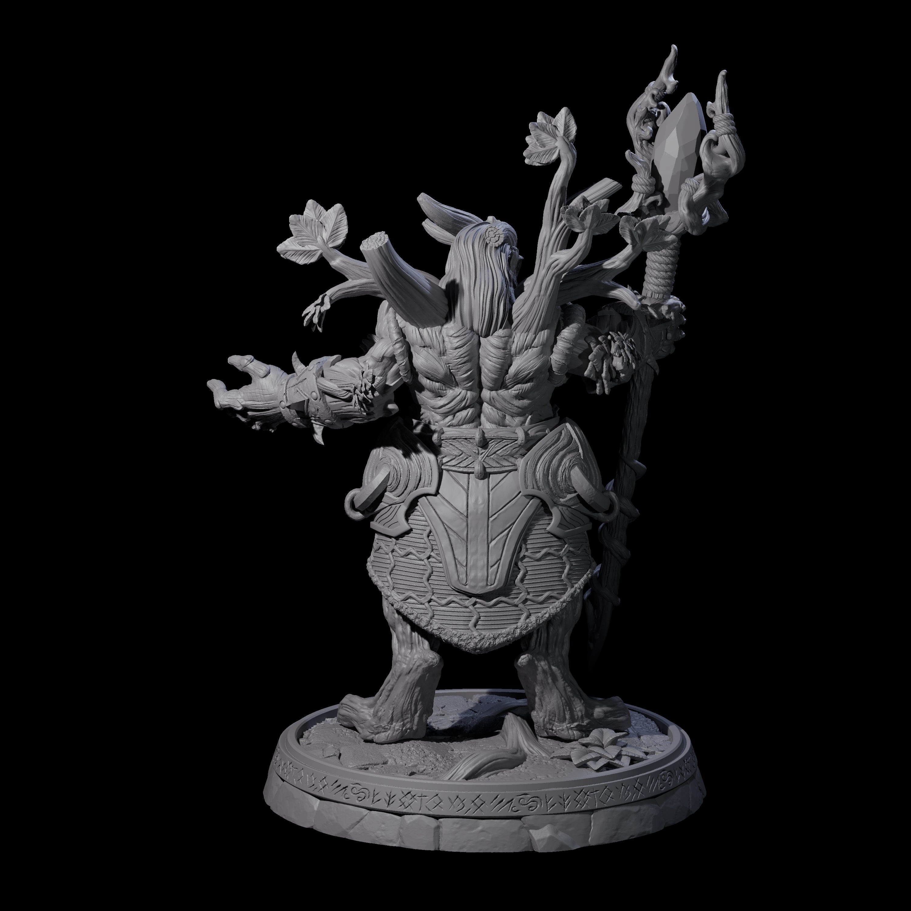 Hulking Treant Protector D Miniature for Dungeons and Dragons, Pathfinder or other TTRPGs