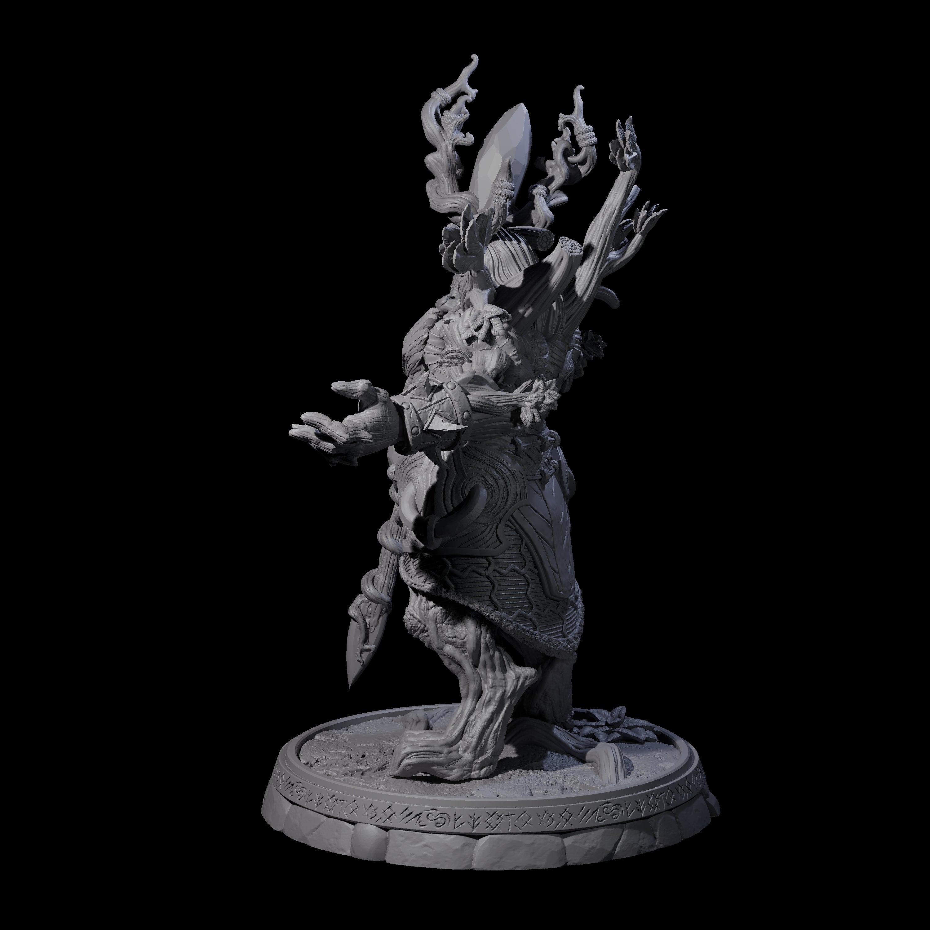 Hulking Treant Protector D Miniature for Dungeons and Dragons, Pathfinder or other TTRPGs