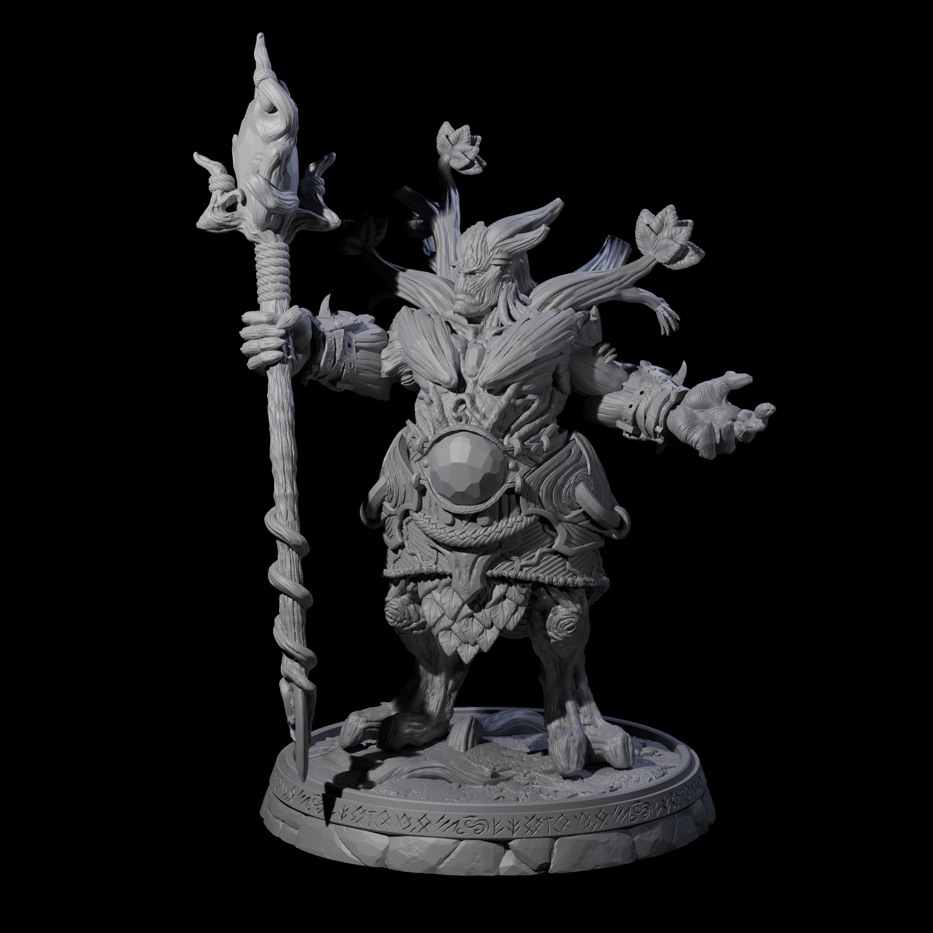 Hulking Treant Protector D Miniature for Dungeons and Dragons, Pathfinder or other TTRPGs