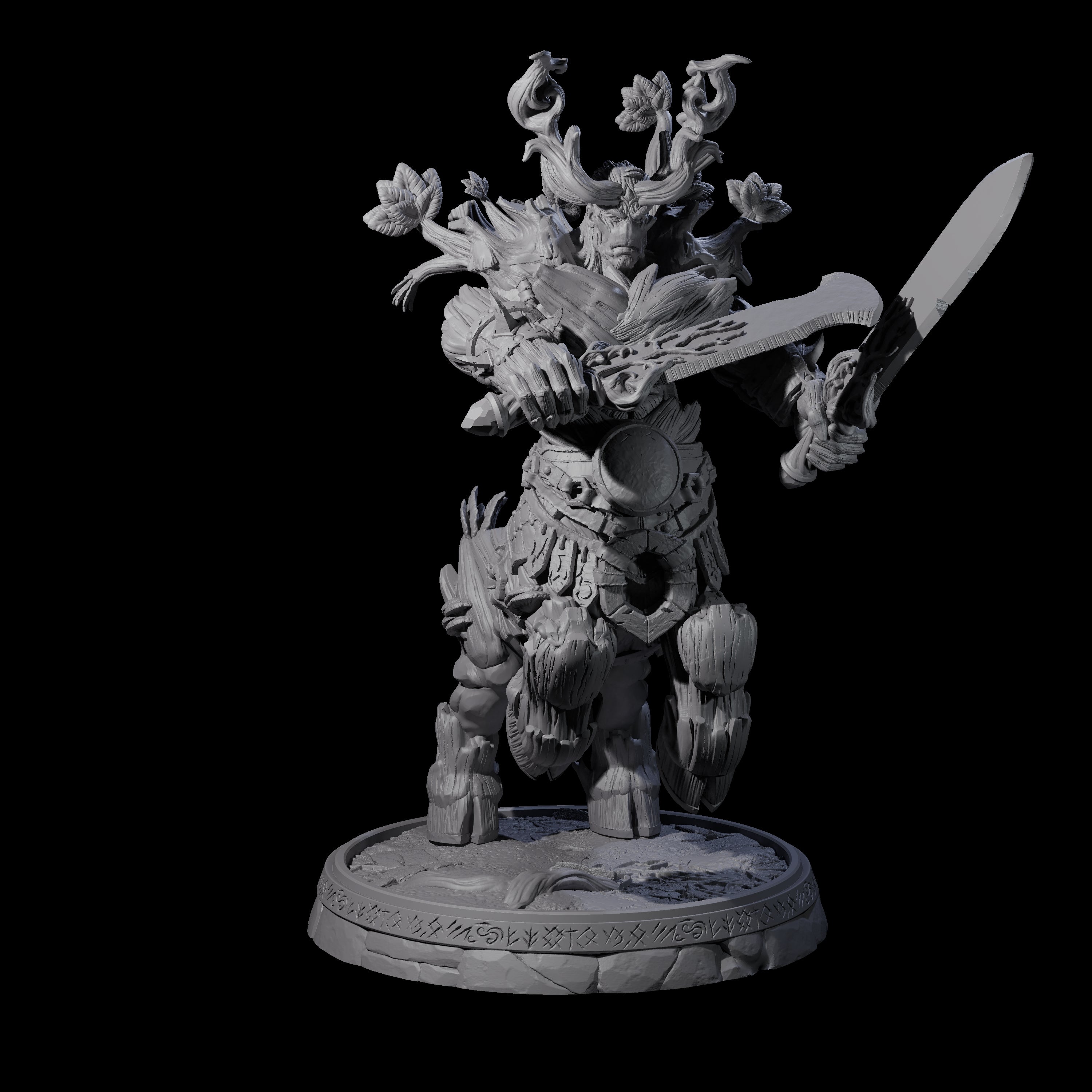Hulking Treant Protector E Miniature for Dungeons and Dragons, Pathfinder or other TTRPGs
