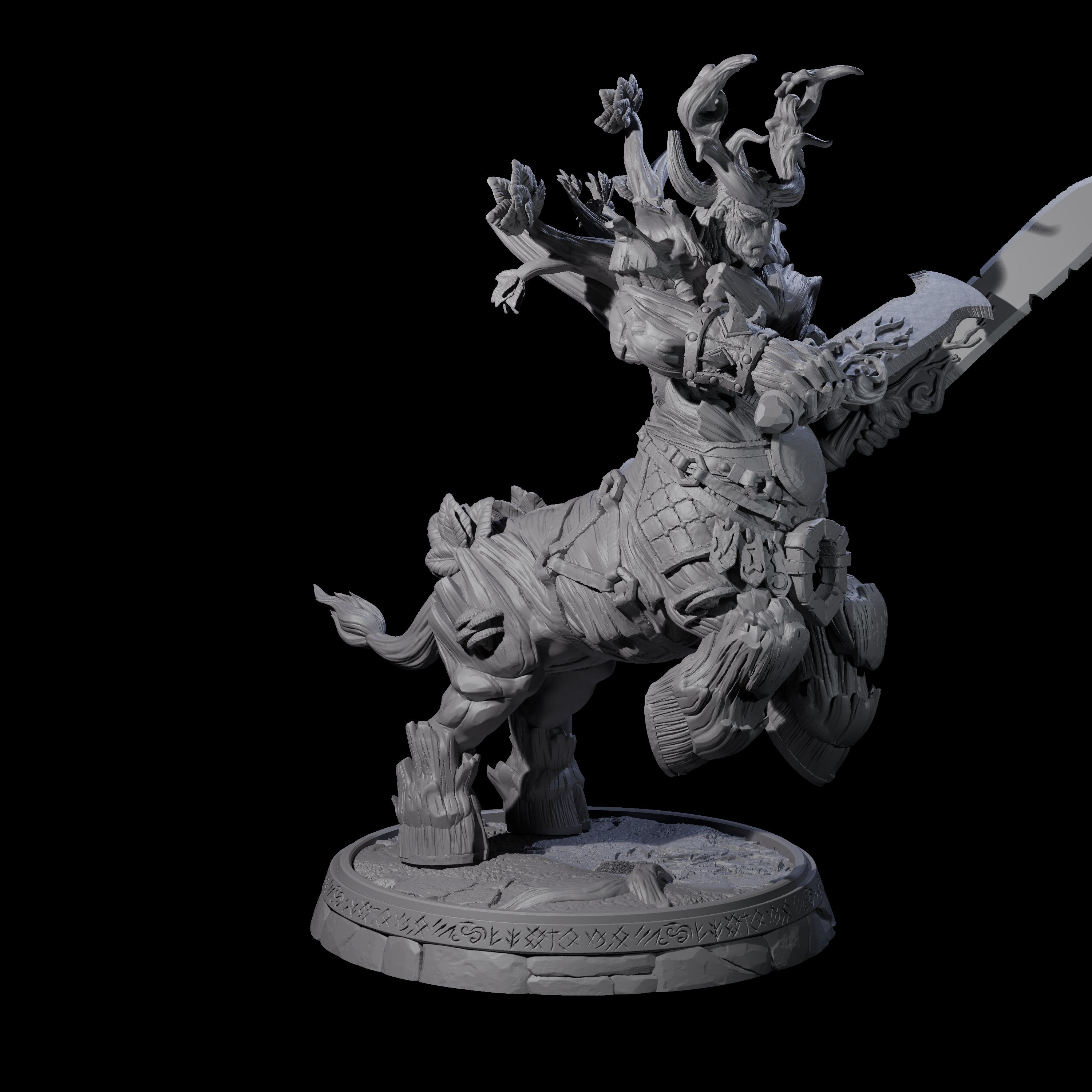 Hulking Treant Protector E Miniature for Dungeons and Dragons, Pathfinder or other TTRPGs