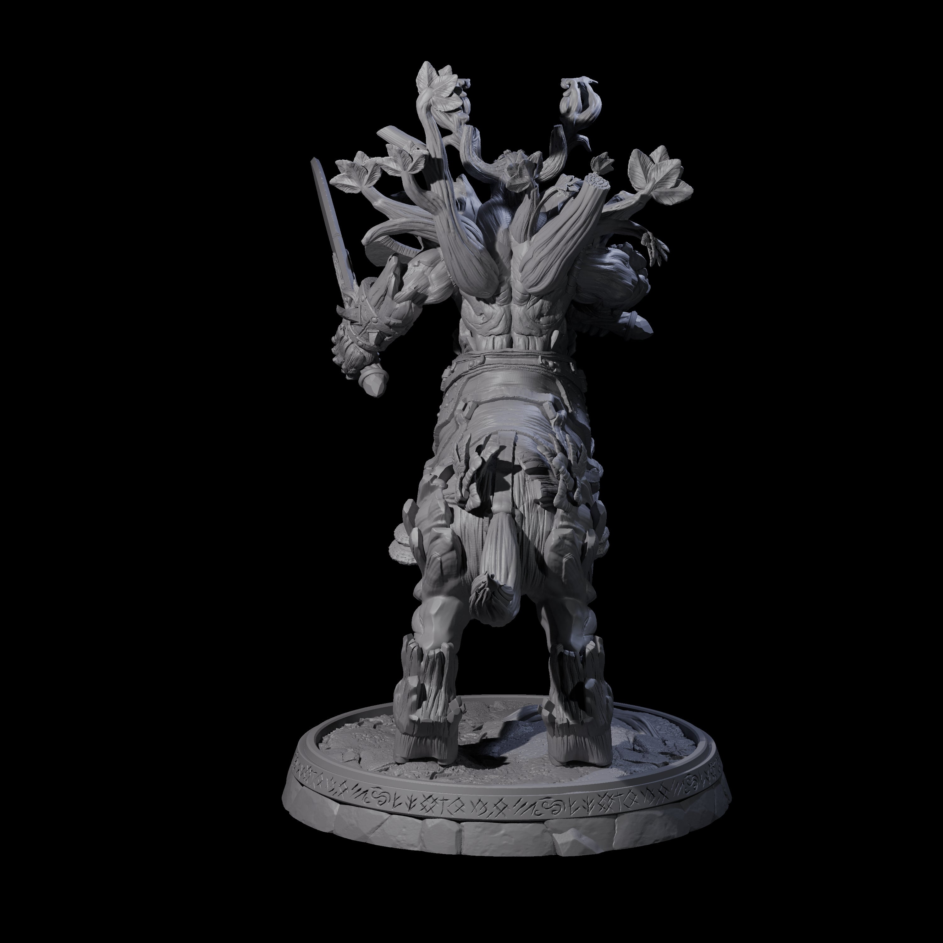 Hulking Treant Protector E Miniature for Dungeons and Dragons, Pathfinder or other TTRPGs
