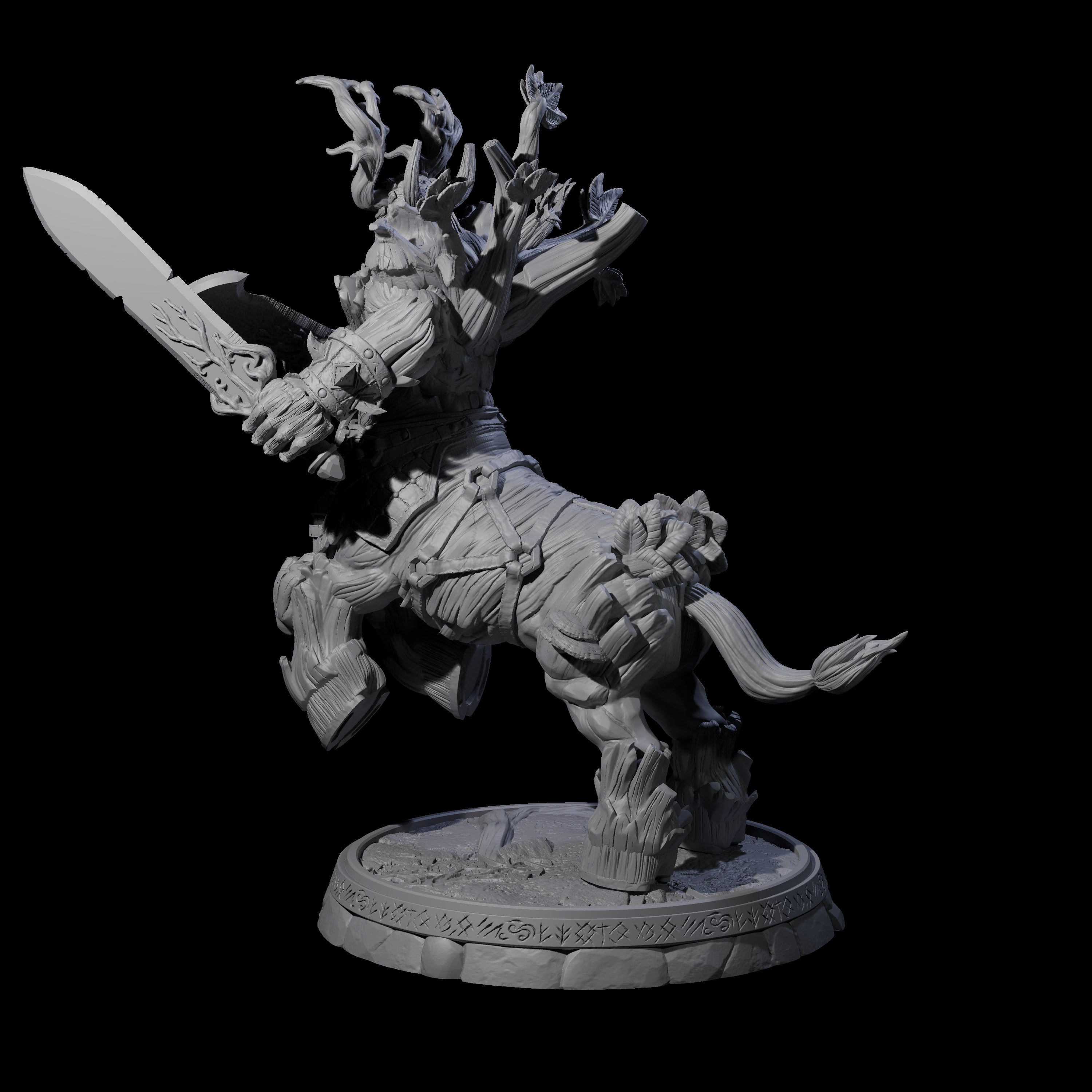 Hulking Treant Protector E Miniature for Dungeons and Dragons, Pathfinder or other TTRPGs