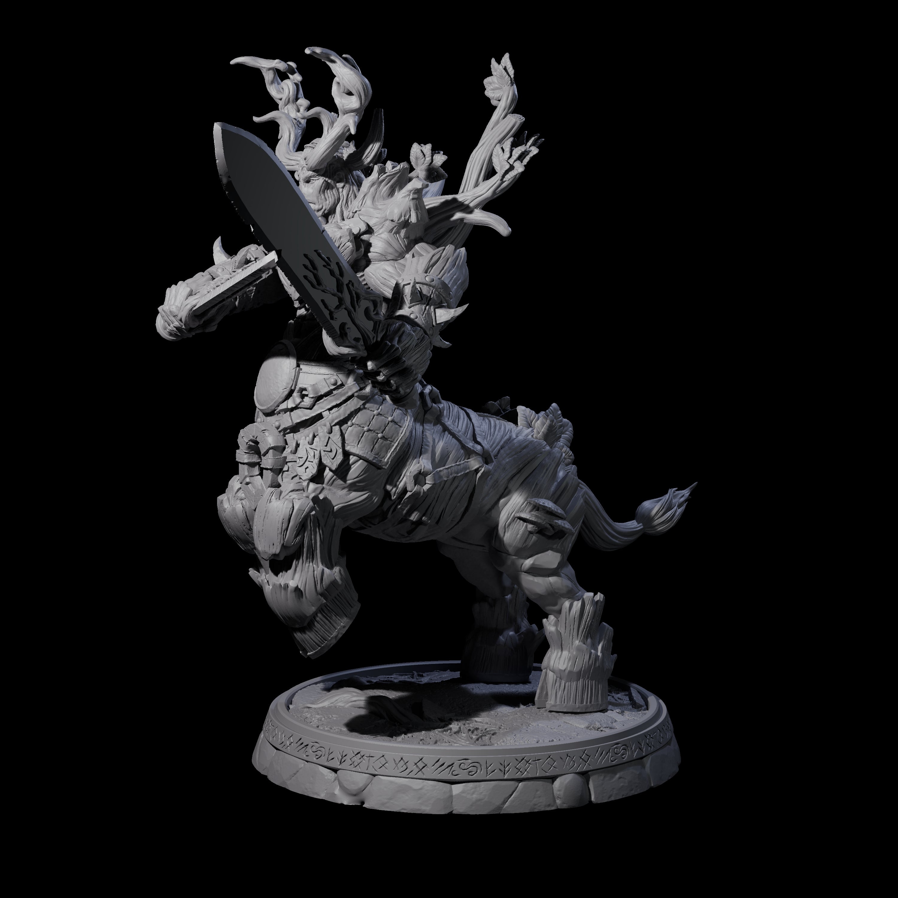 Hulking Treant Protector E Miniature for Dungeons and Dragons, Pathfinder or other TTRPGs