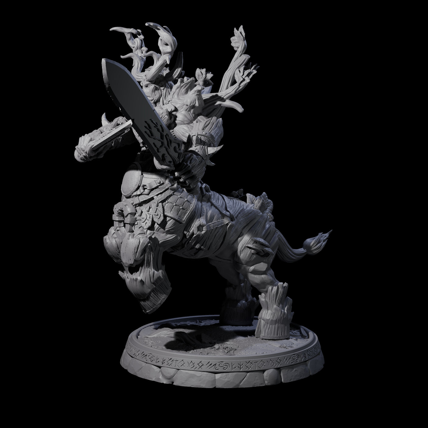 Hulking Treant Protector E Miniature for Dungeons and Dragons, Pathfinder or other TTRPGs