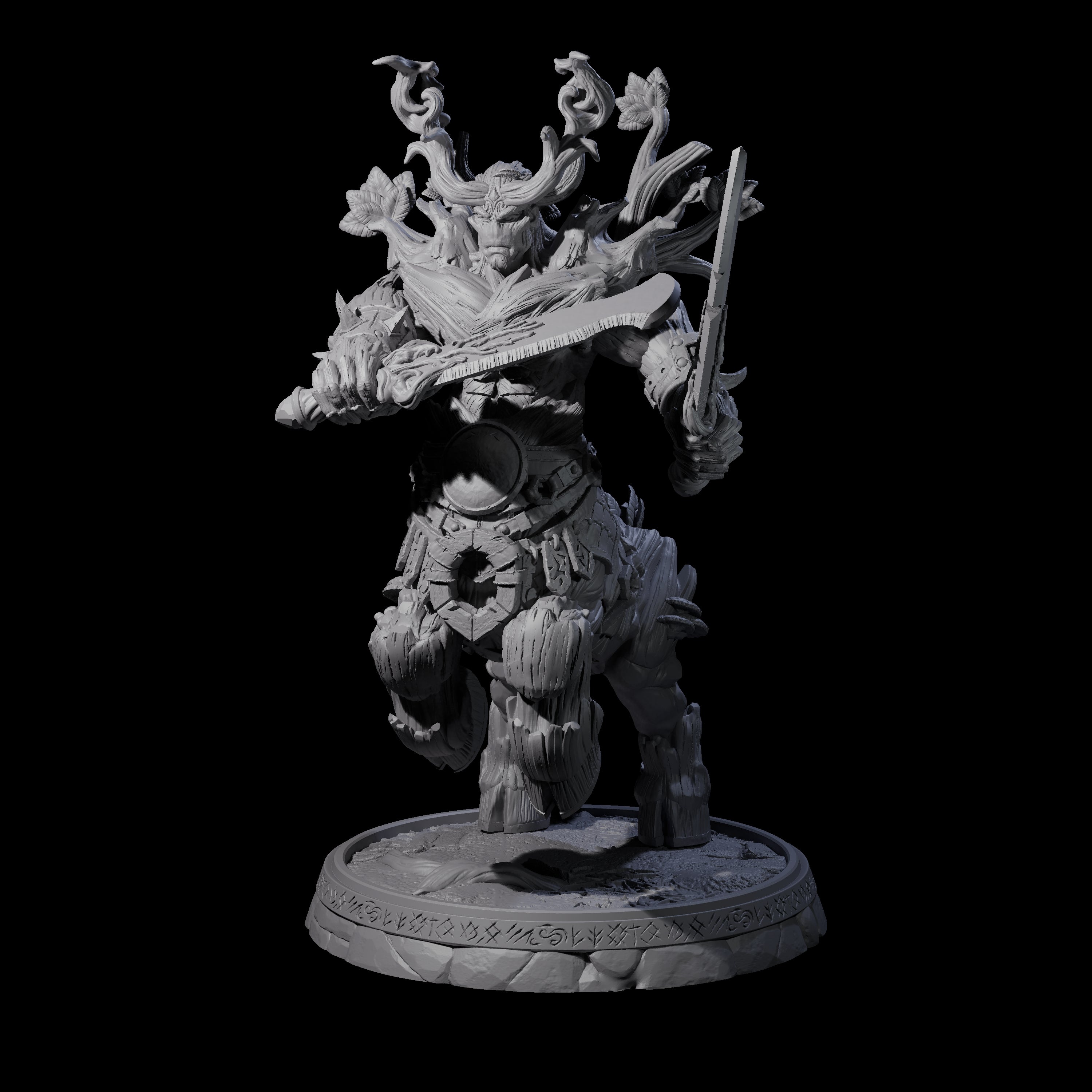Hulking Treant Protector E Miniature for Dungeons and Dragons, Pathfinder or other TTRPGs