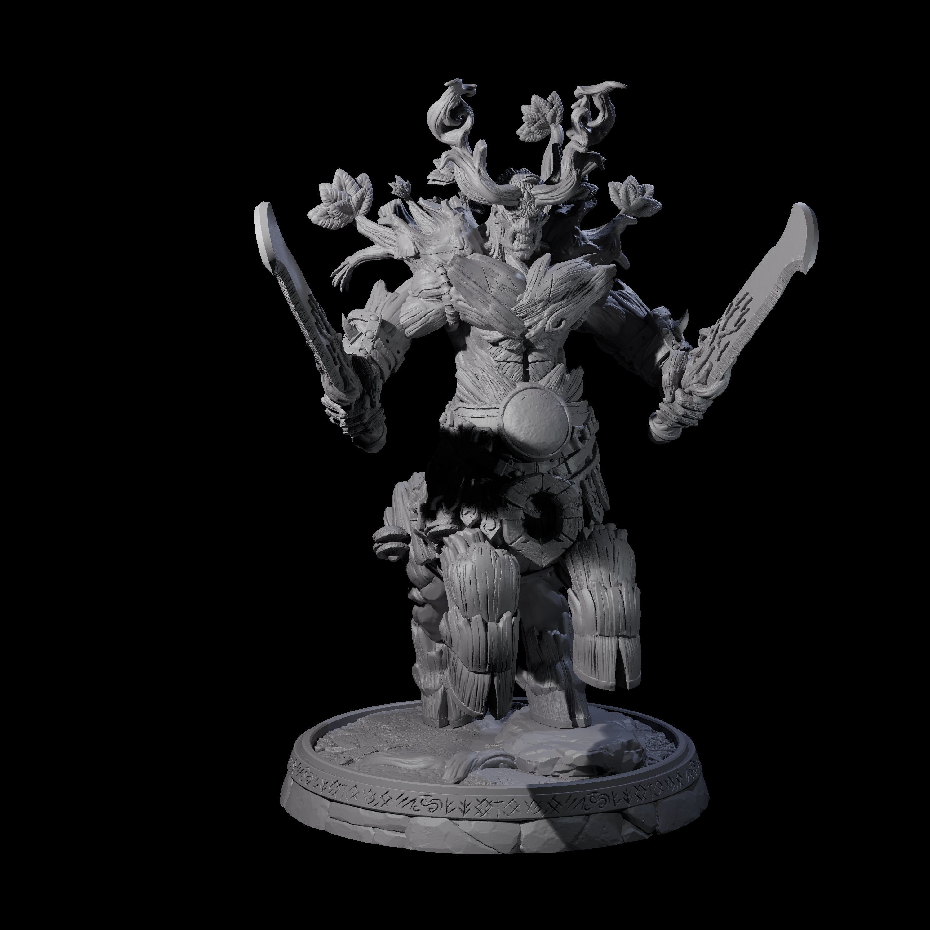 Hulking Treant Protector F Miniature for Dungeons and Dragons, Pathfinder or other TTRPGs