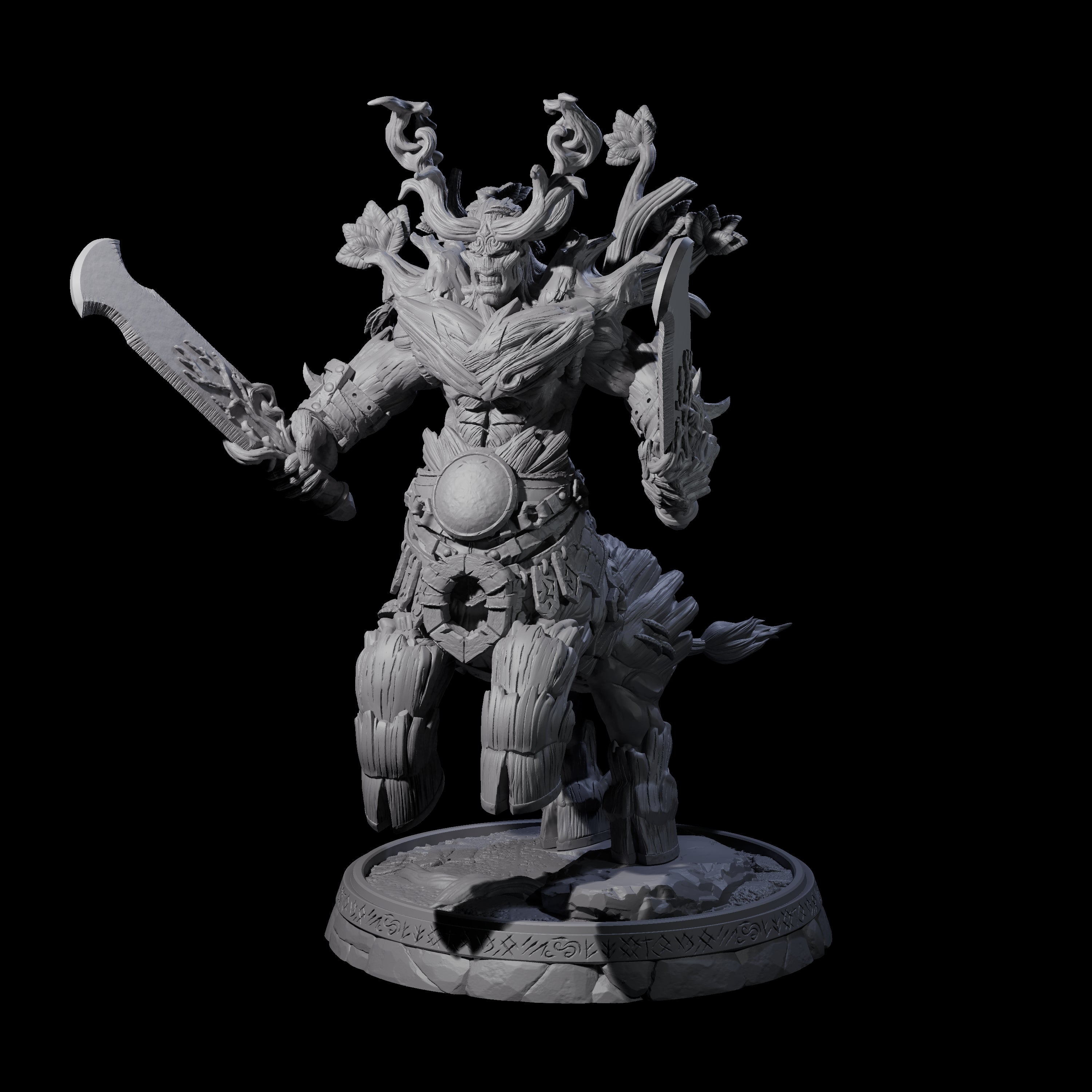 Hulking Treant Protector F Miniature for Dungeons and Dragons, Pathfinder or other TTRPGs