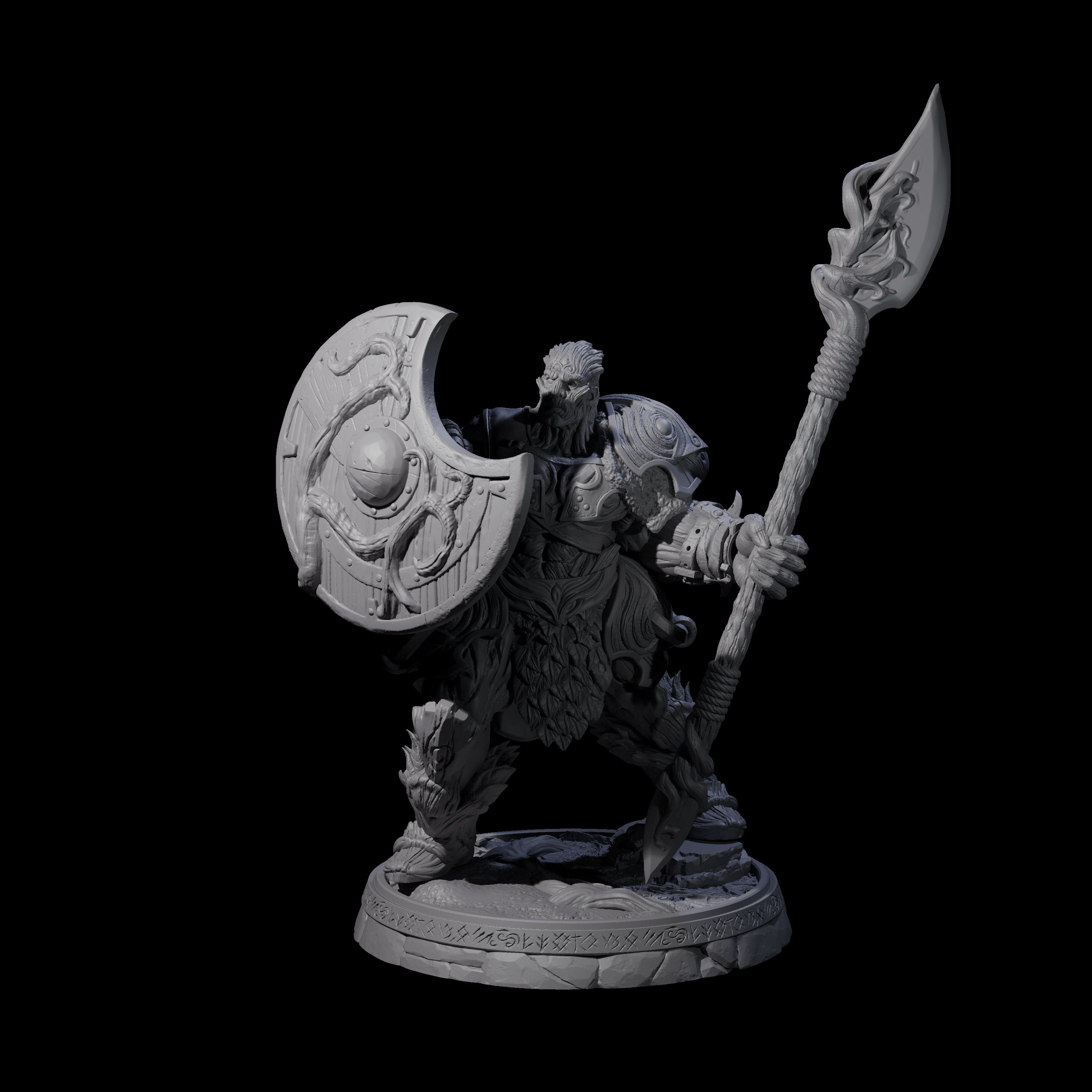Hulking Treant Protector G Miniature for Dungeons and Dragons, Pathfinder or other TTRPGs