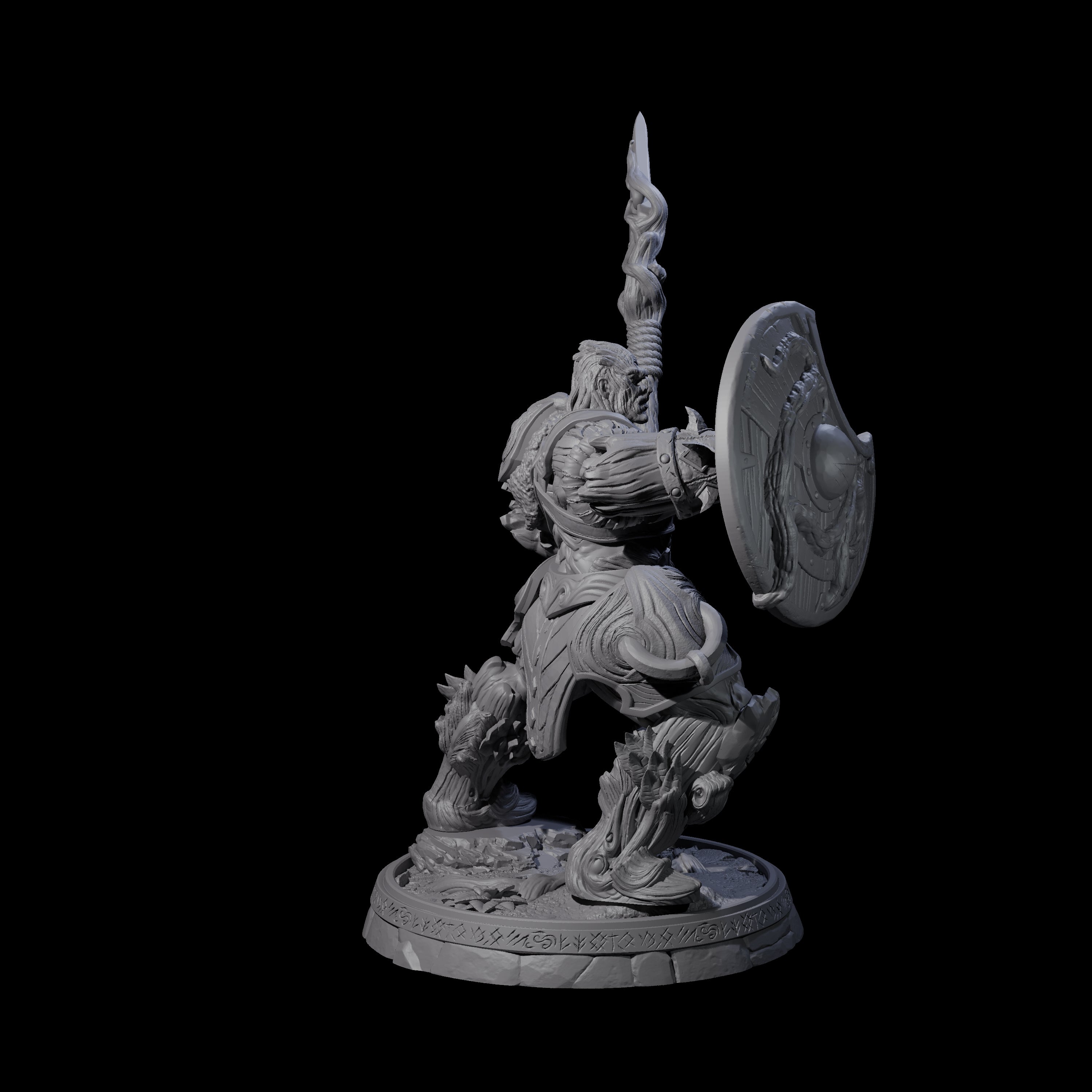 Hulking Treant Protector G Miniature for Dungeons and Dragons, Pathfinder or other TTRPGs