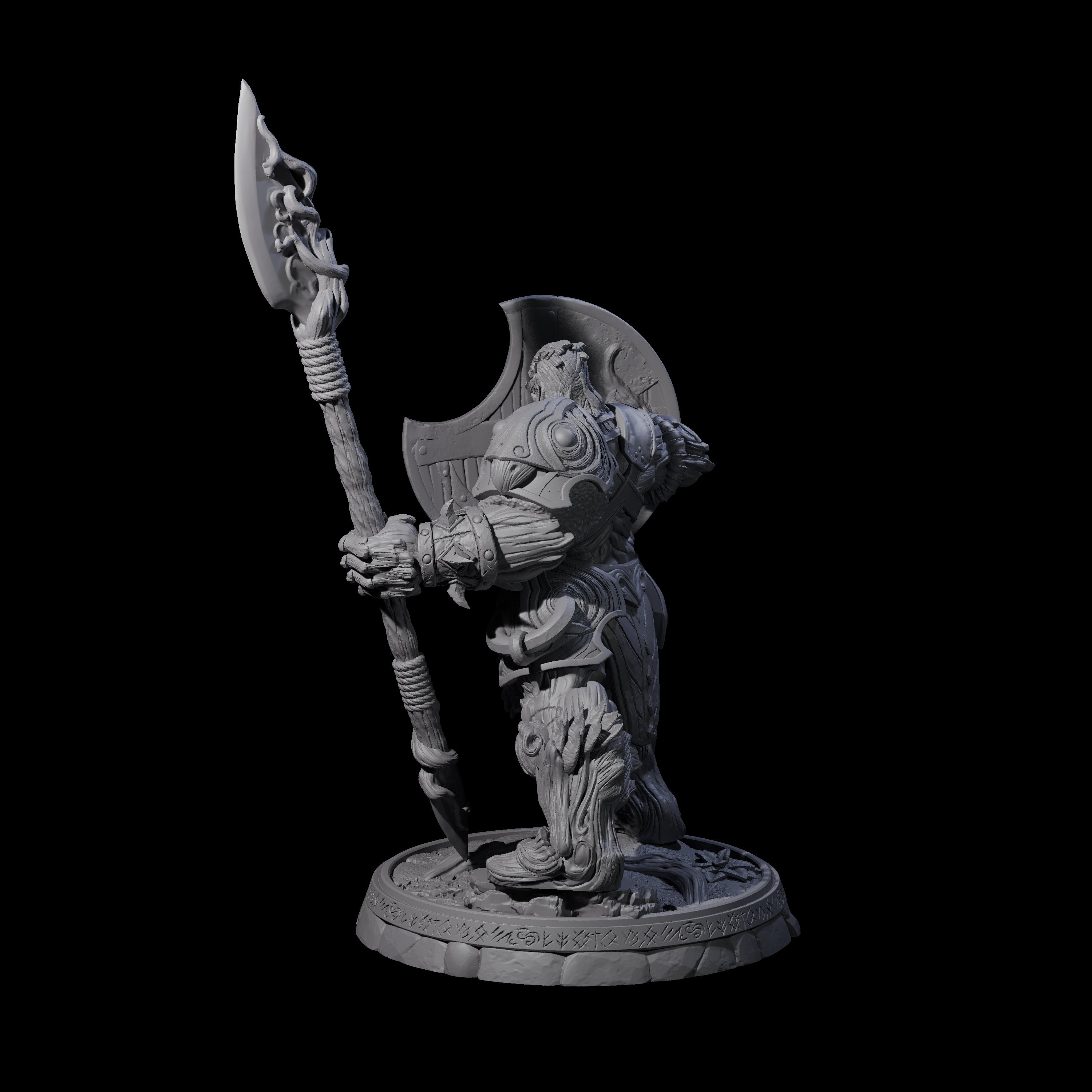 Hulking Treant Protector G Miniature for Dungeons and Dragons, Pathfinder or other TTRPGs