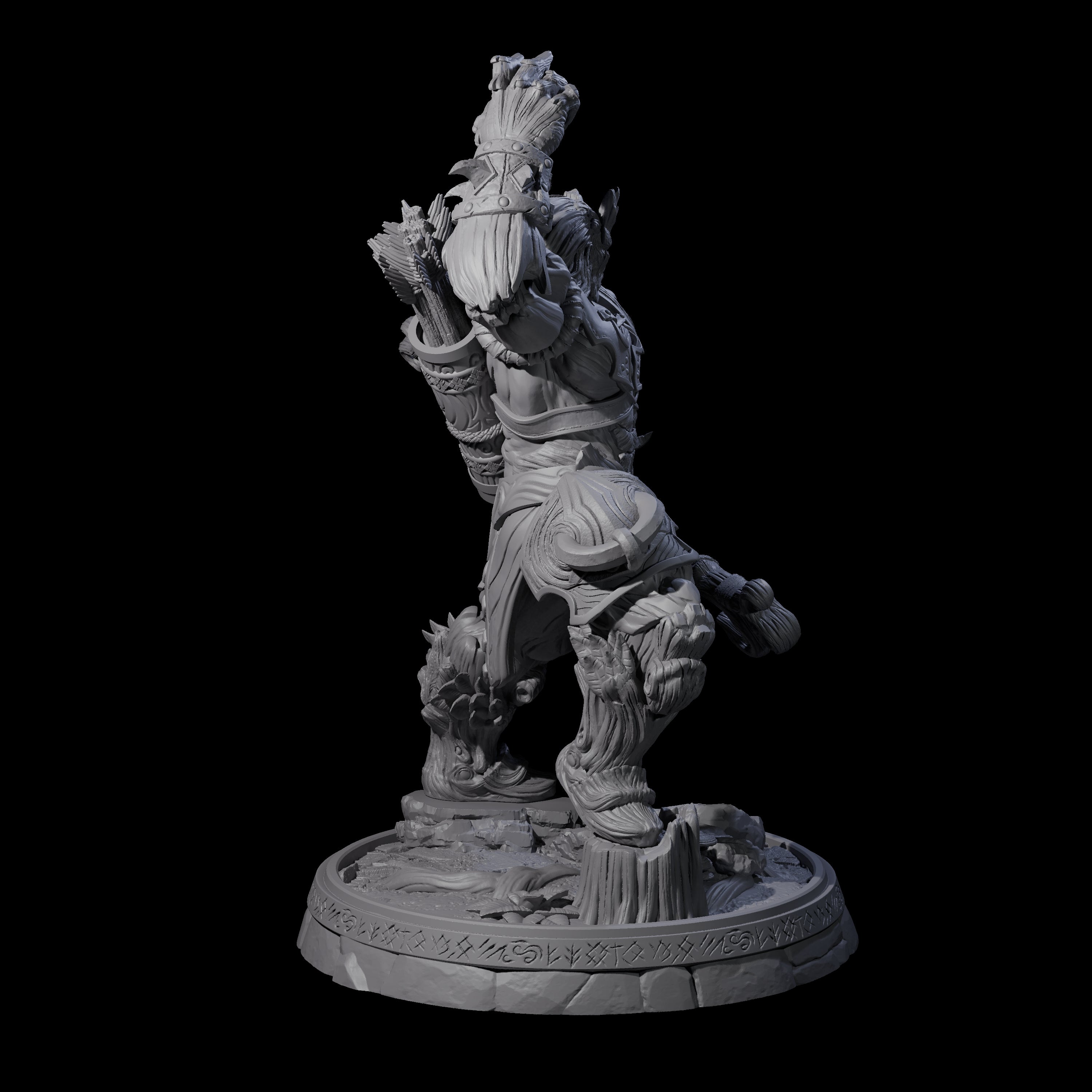 Hulking Treant Protector H Miniature for Dungeons and Dragons, Pathfinder or other TTRPGs
