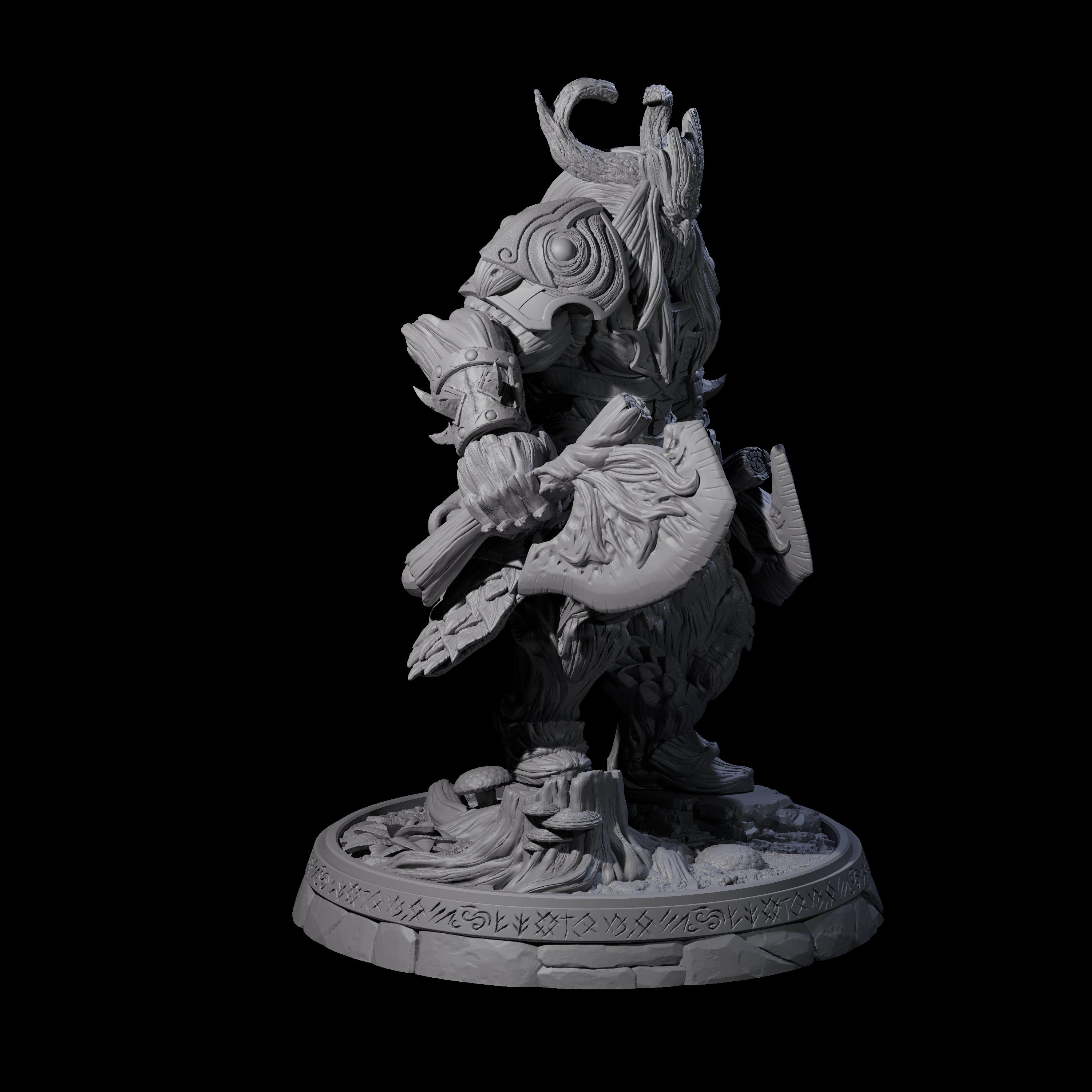 Hulking Treant Protector I Miniature for Dungeons and Dragons, Pathfinder or other TTRPGs