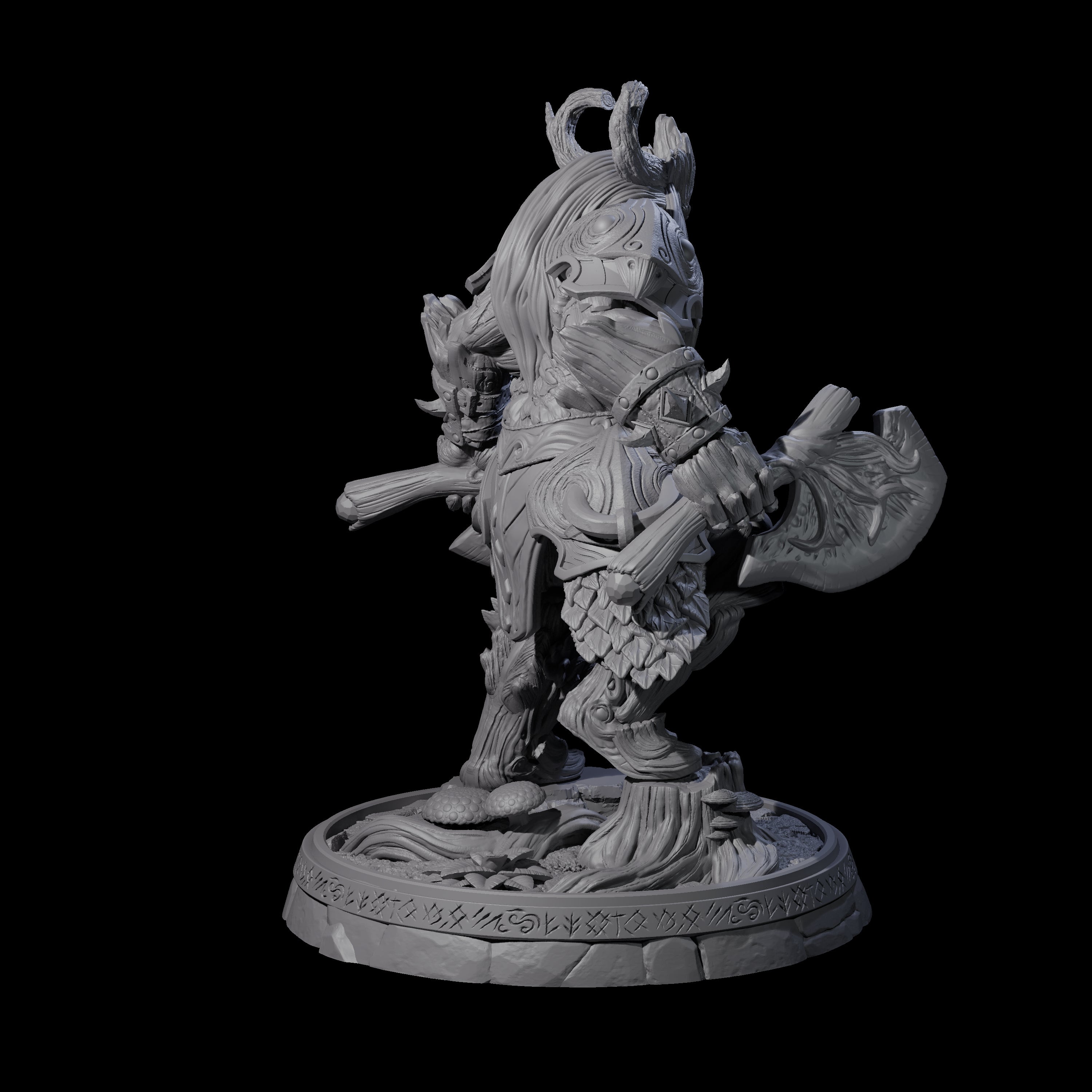 Hulking Treant Protector I Miniature for Dungeons and Dragons, Pathfinder or other TTRPGs