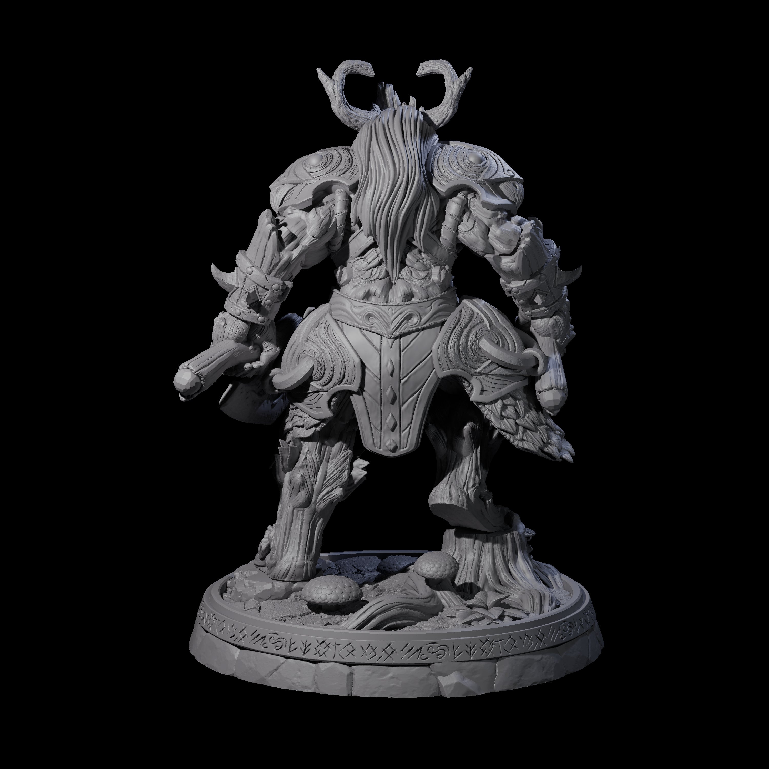 Hulking Treant Protector I Miniature for Dungeons and Dragons, Pathfinder or other TTRPGs