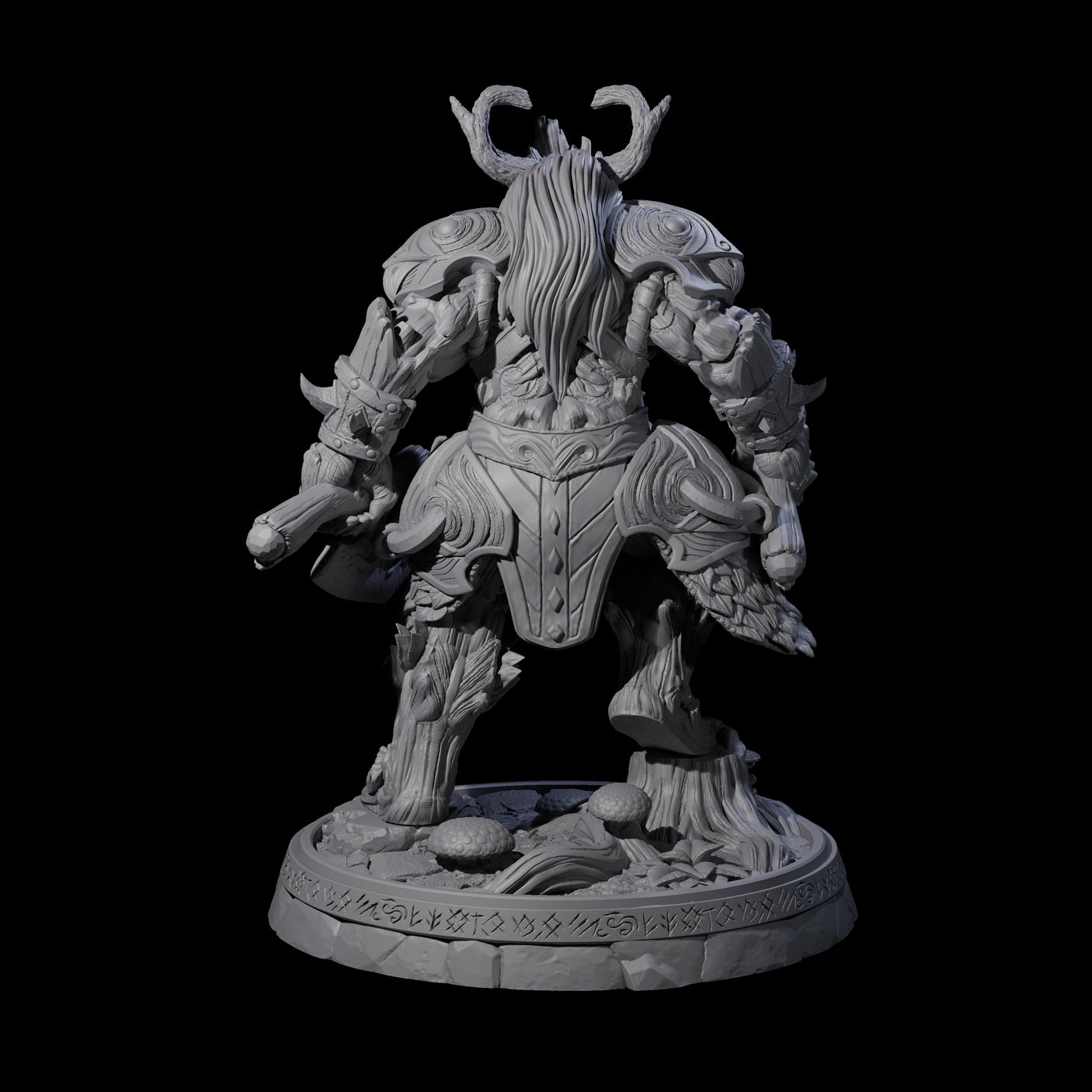 Hulking Treant Protector I Miniature for Dungeons and Dragons, Pathfinder or other TTRPGs