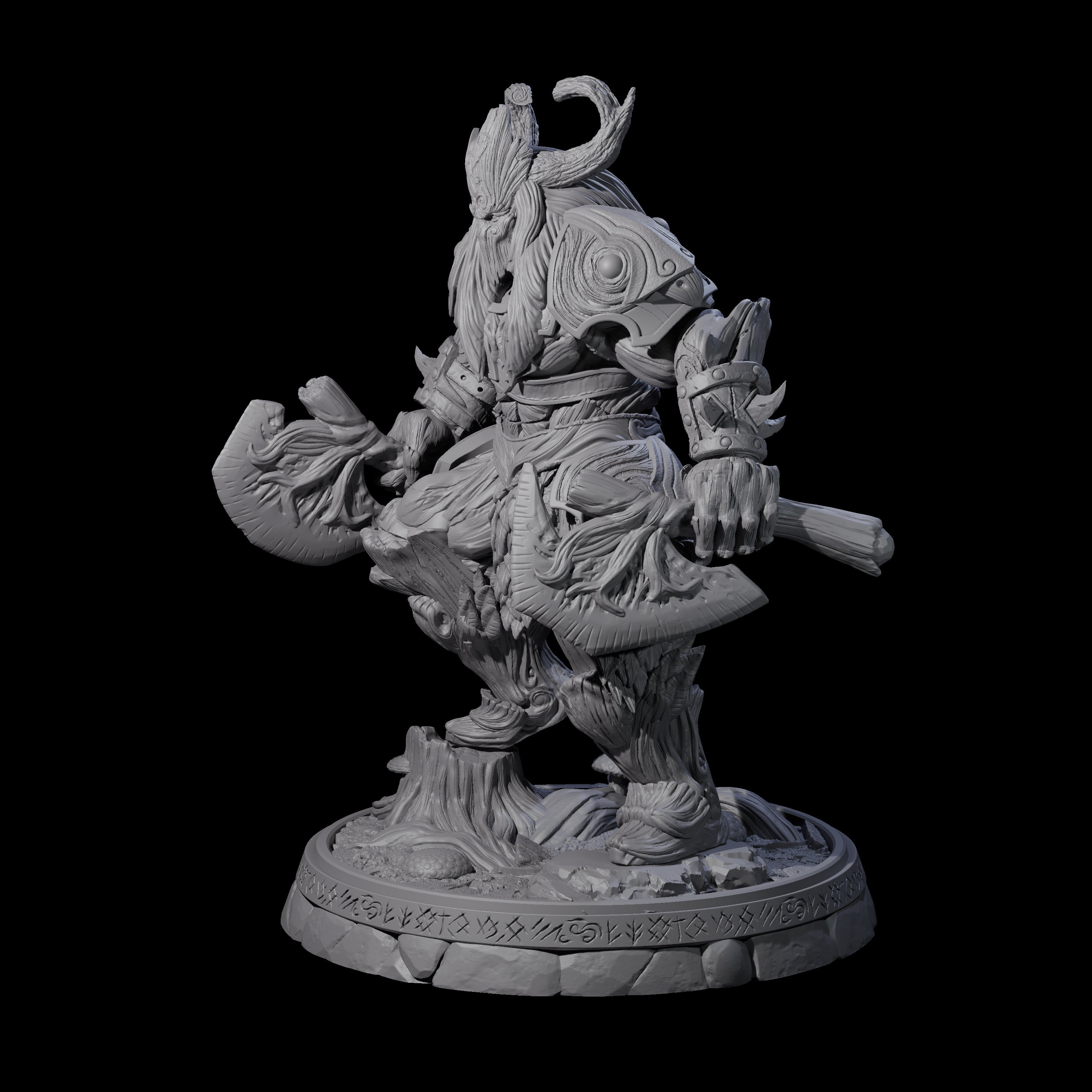 Hulking Treant Protector I Miniature for Dungeons and Dragons, Pathfinder or other TTRPGs