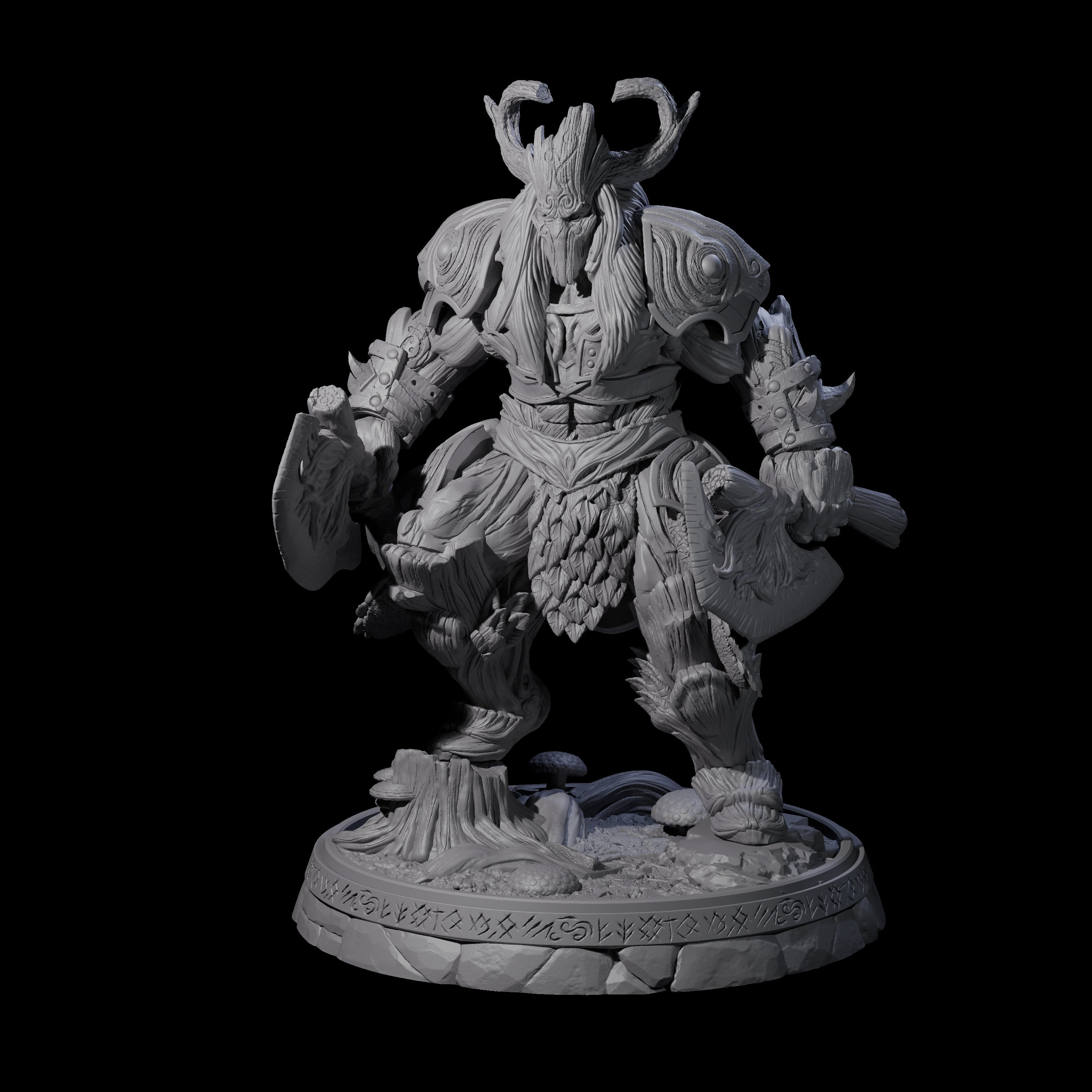 Hulking Treant Protector I Miniature for Dungeons and Dragons, Pathfinder or other TTRPGs